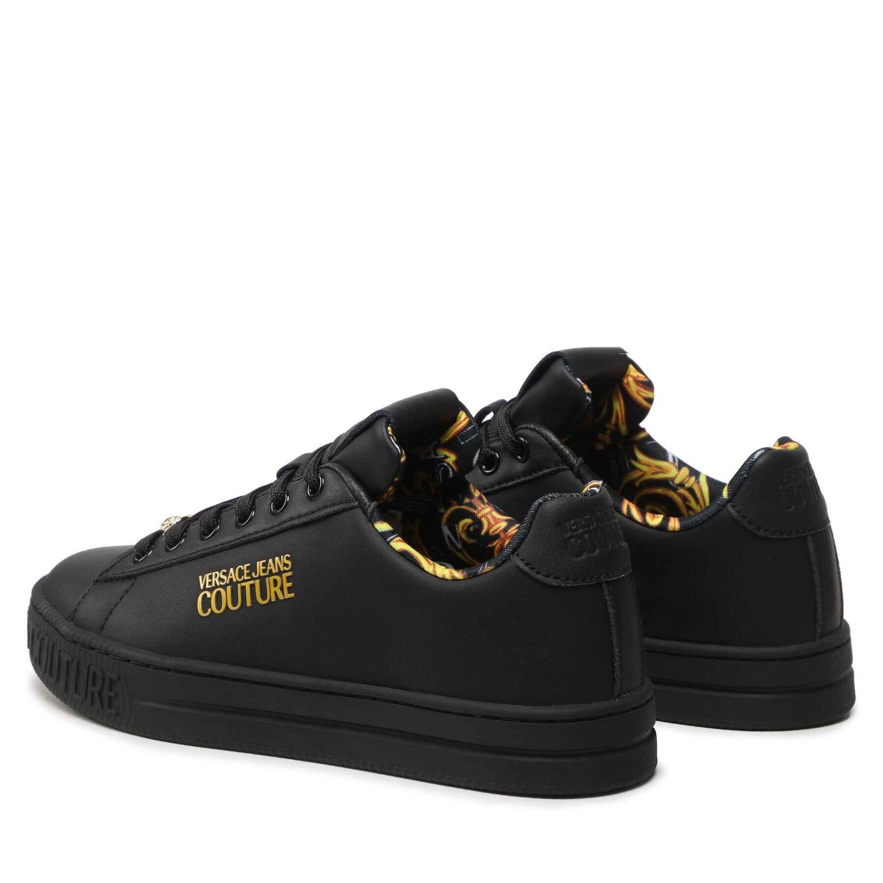 Versace Jeans Couture Sneakers 74VA3SKL Negru - Pled.ro