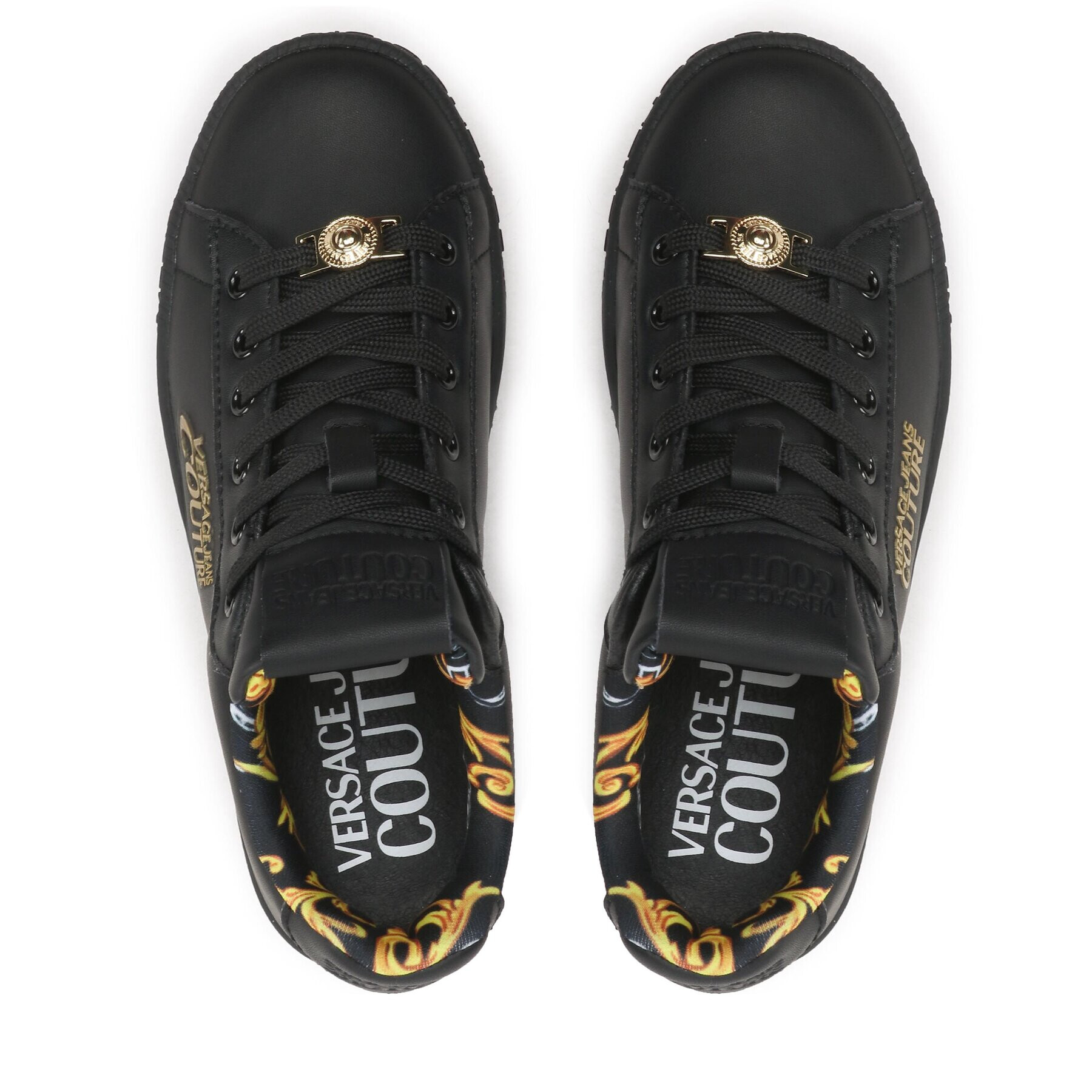 Versace Jeans Couture Sneakers 74VA3SKL Negru - Pled.ro