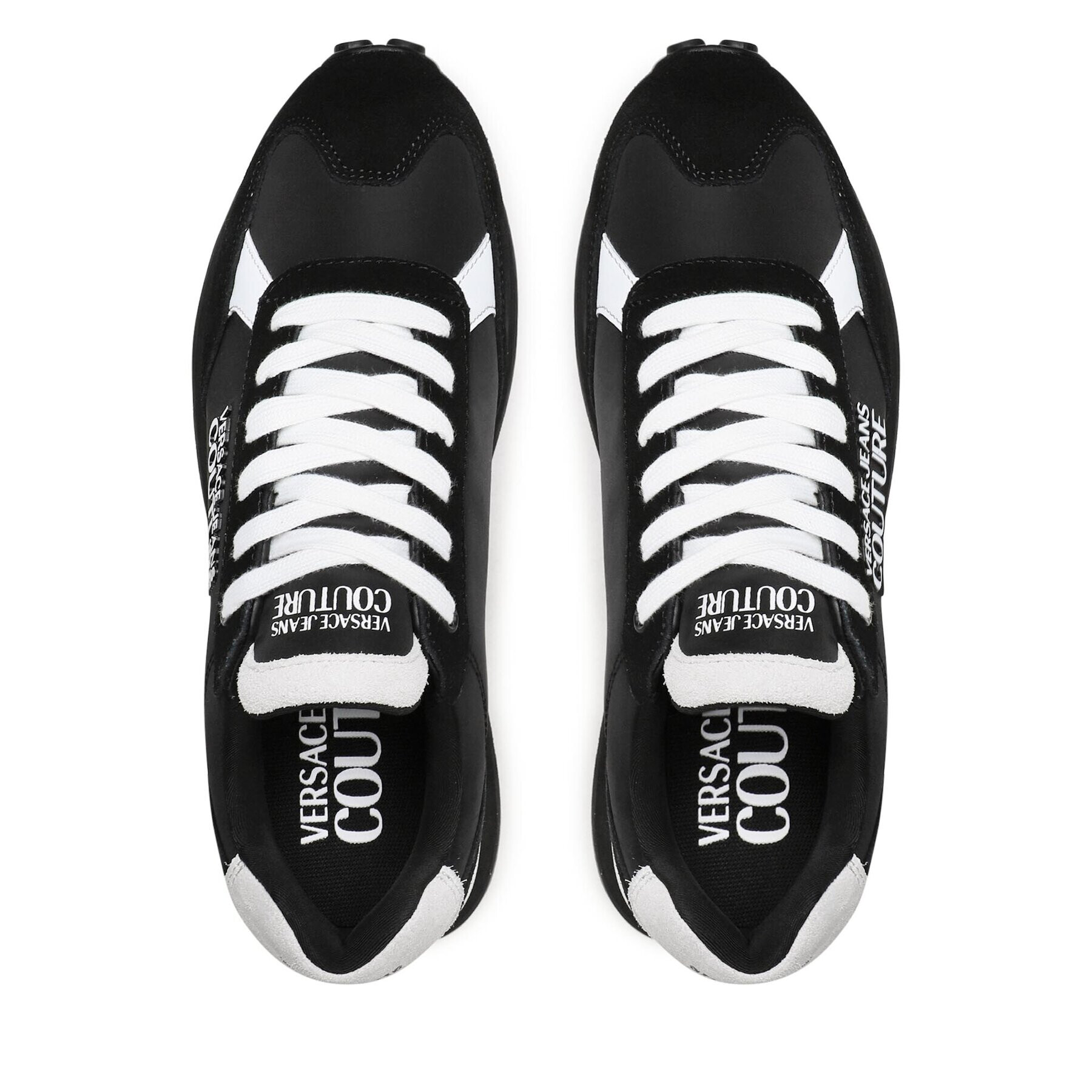 Versace Jeans Couture Sneakers 74YA3SE2 Negru - Pled.ro