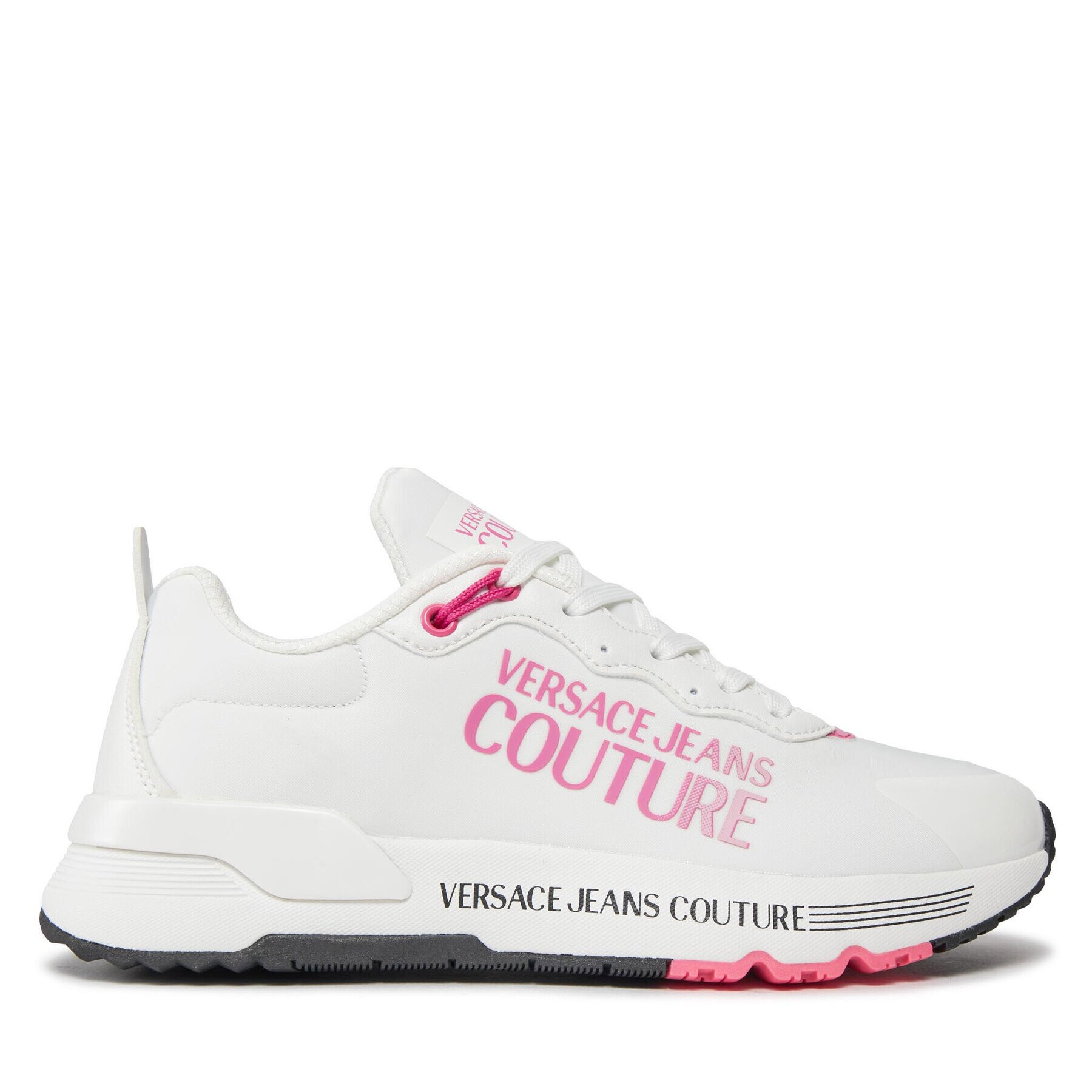 Versace Jeans Couture Sneakers 75VA3SA9 Alb - Pled.ro