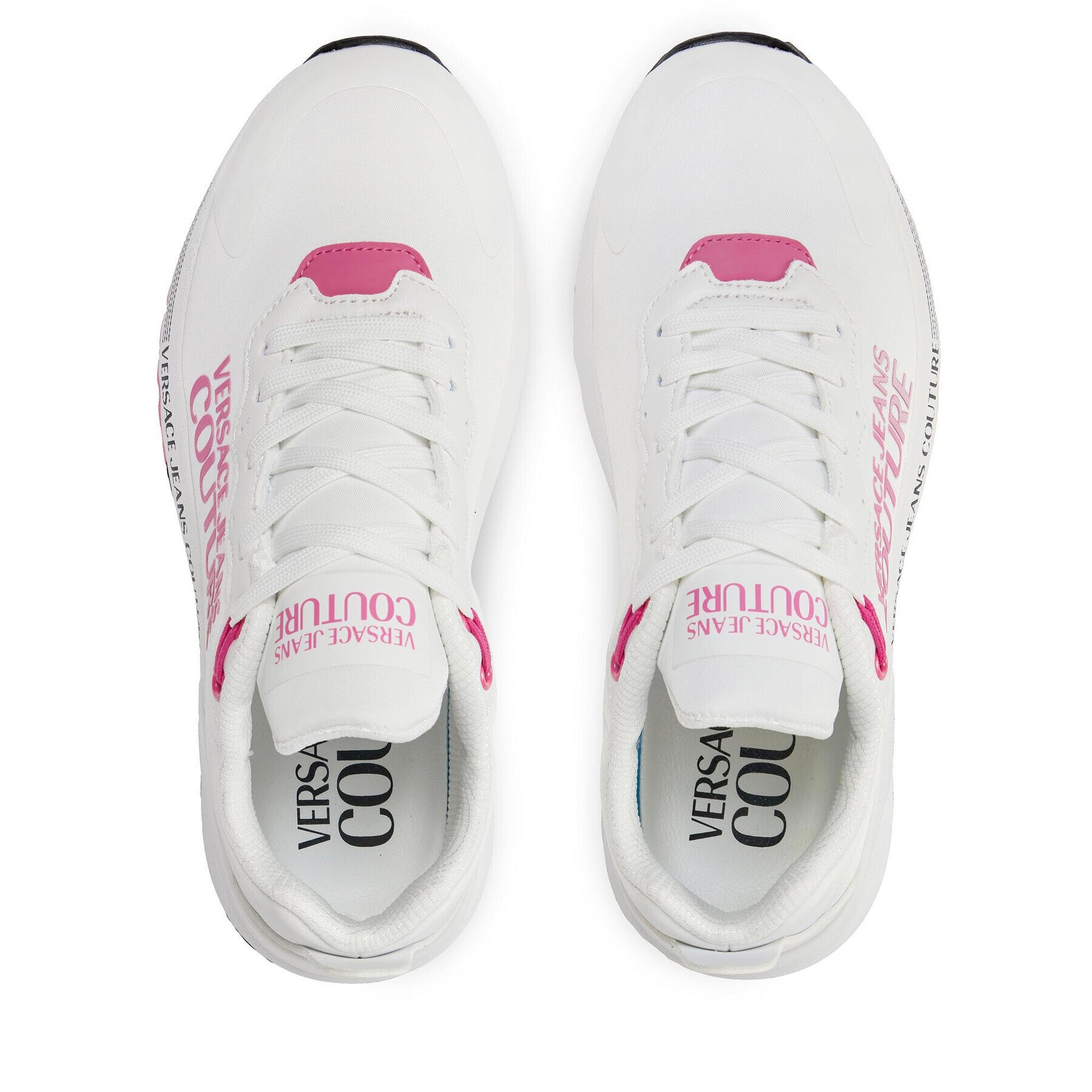 Versace Jeans Couture Sneakers 75VA3SA9 Alb - Pled.ro