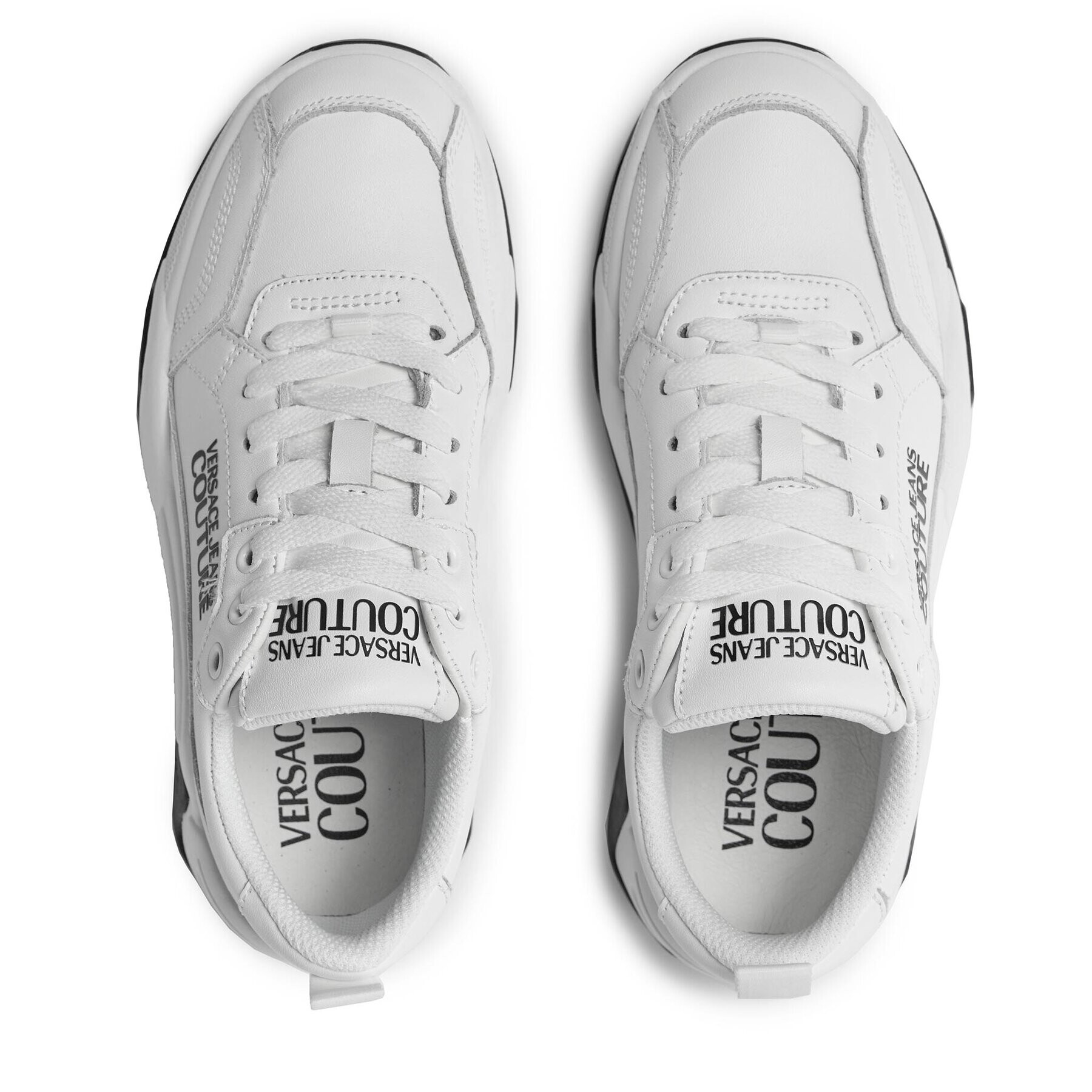 Versace Jeans Couture Sneakers 75VA3SF4 Alb - Pled.ro