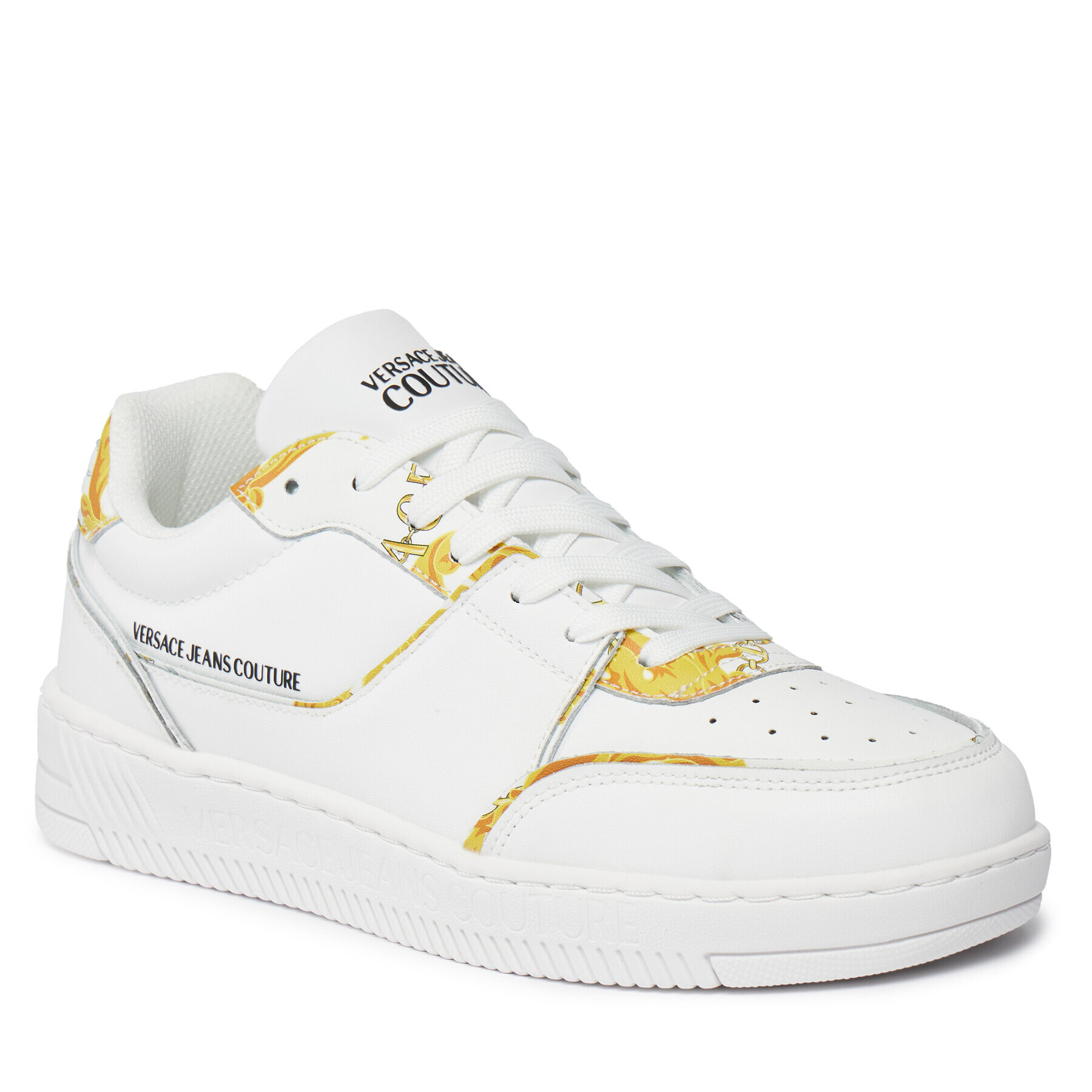 Versace Jeans Couture Sneakers 75VA3SJ2 Alb - Pled.ro