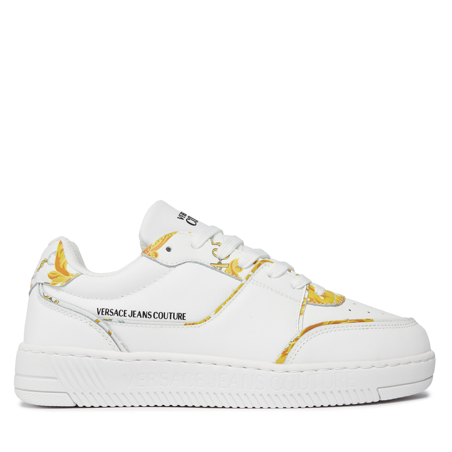 Versace Jeans Couture Sneakers 75VA3SJ2 Alb - Pled.ro