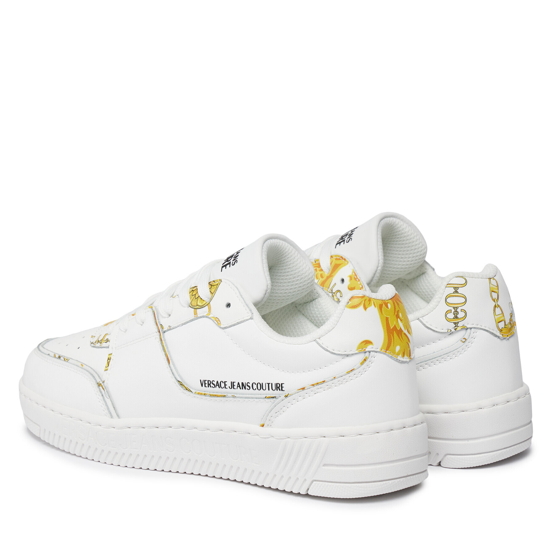 Versace Jeans Couture Sneakers 75VA3SJ2 Alb - Pled.ro