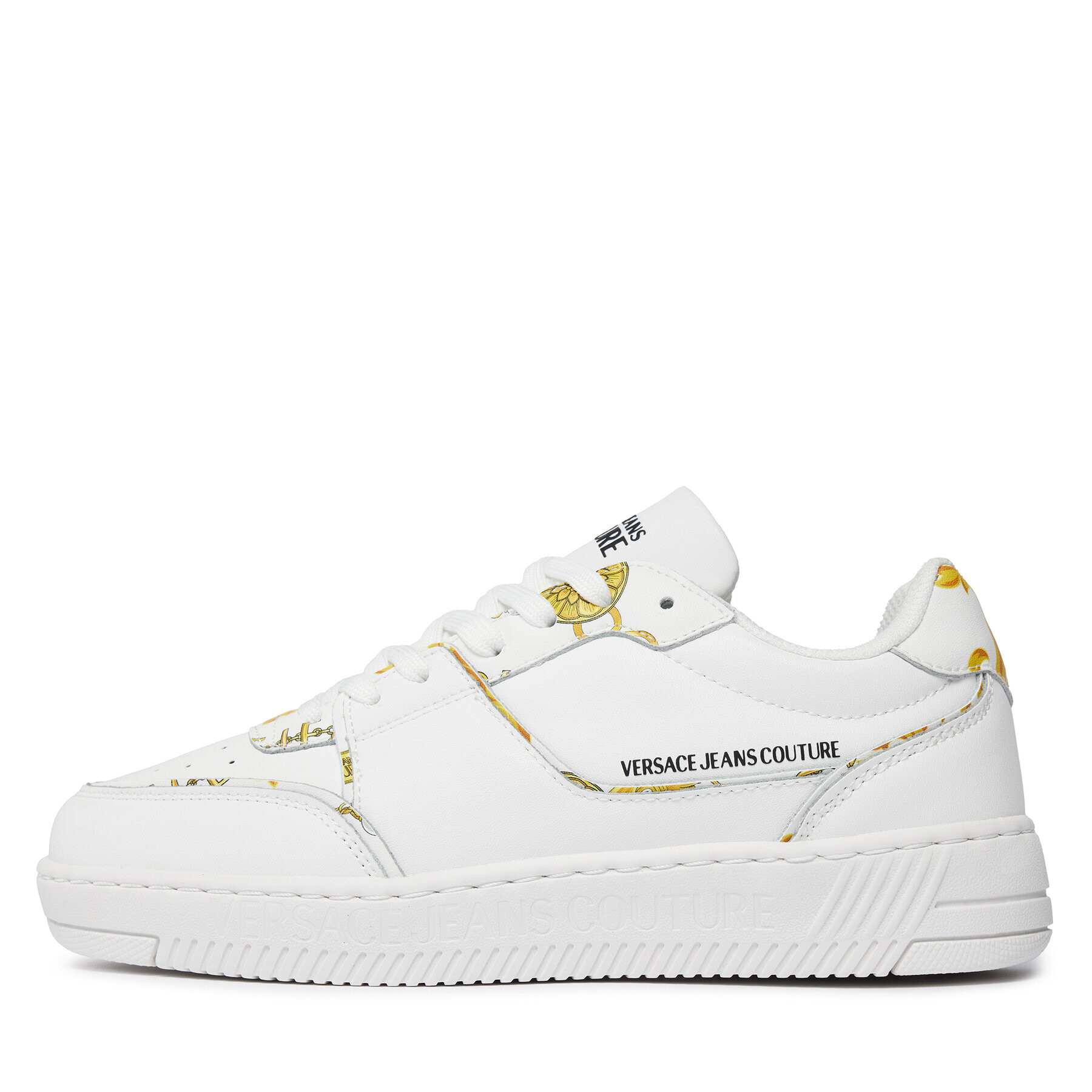 Versace Jeans Couture Sneakers 75VA3SJ2 Alb - Pled.ro