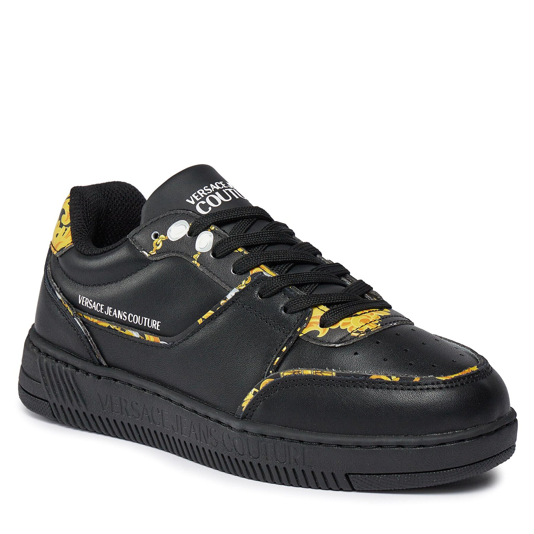 Versace Jeans Couture Sneakers 75VA3SJ2 Negru - Pled.ro