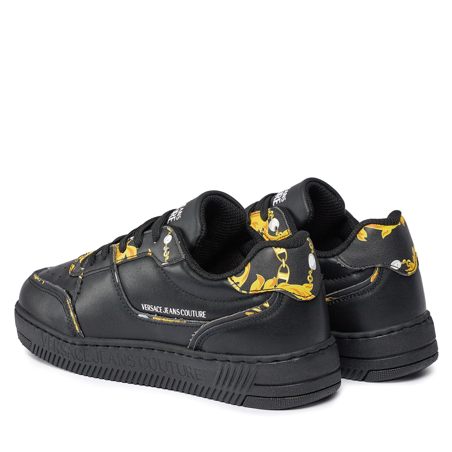 Versace Jeans Couture Sneakers 75VA3SJ2 Negru - Pled.ro