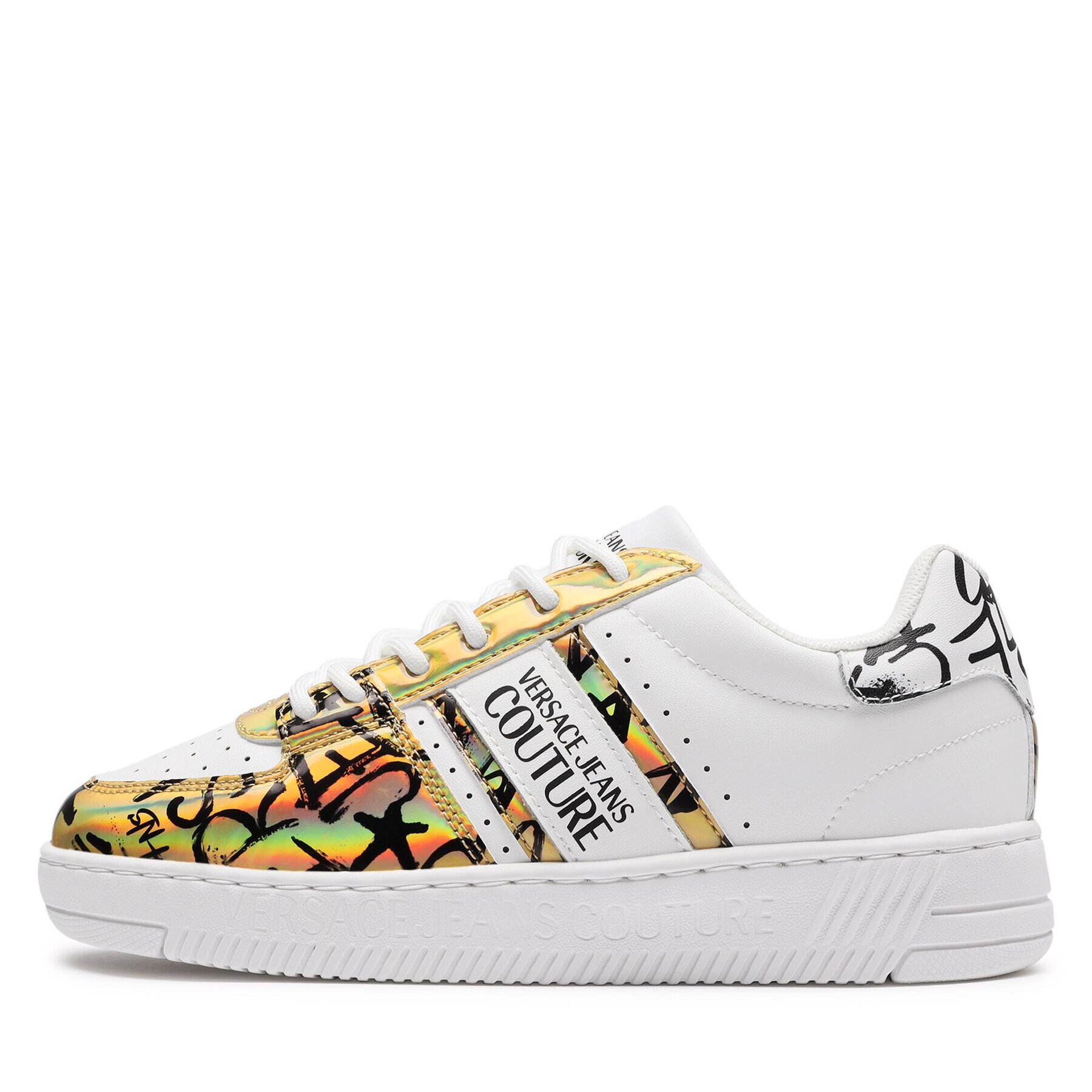 Versace Jeans Couture Sneakers 75VA3SJ7 Alb - Pled.ro