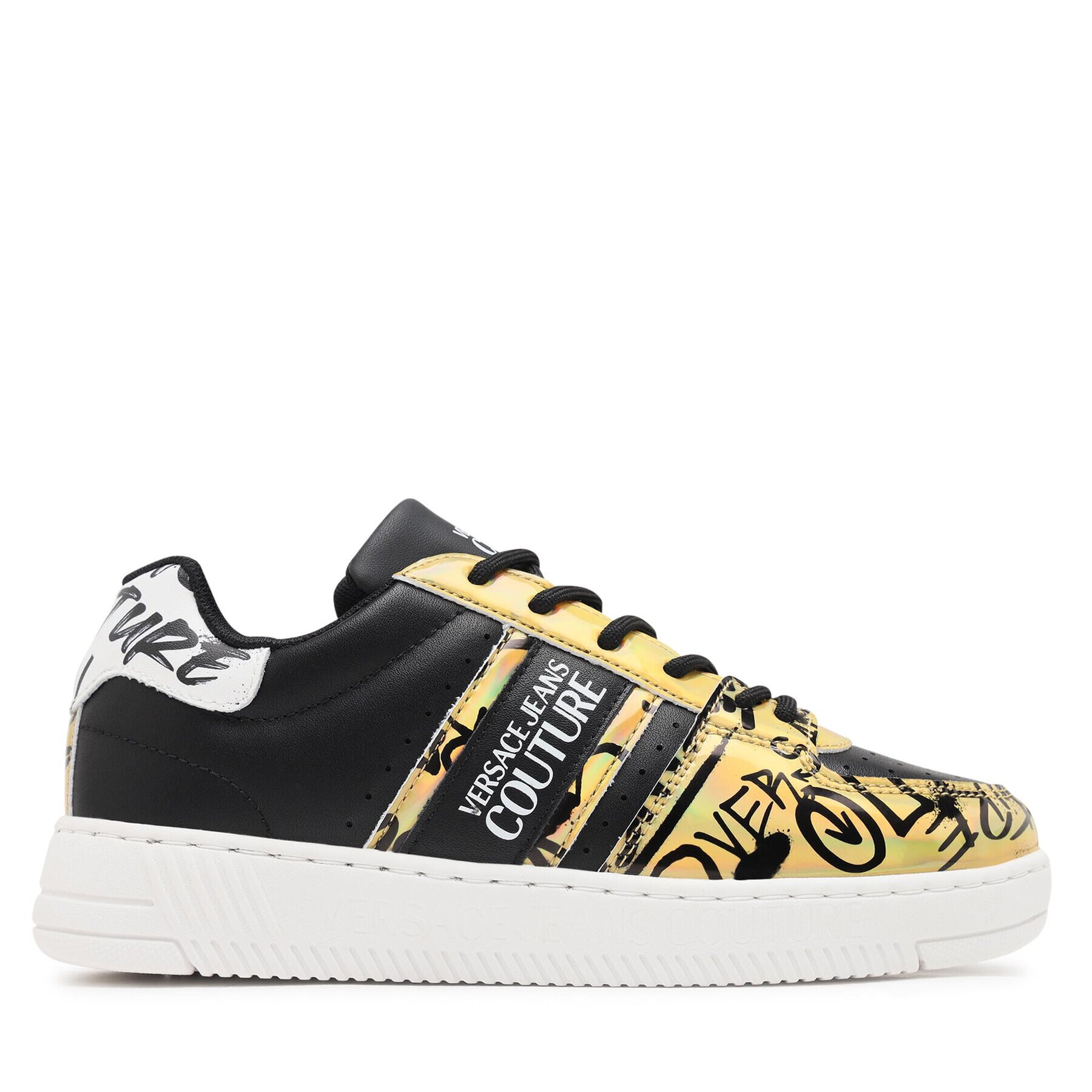 Versace Jeans Couture Sneakers 75VA3SJ7 Negru - Pled.ro