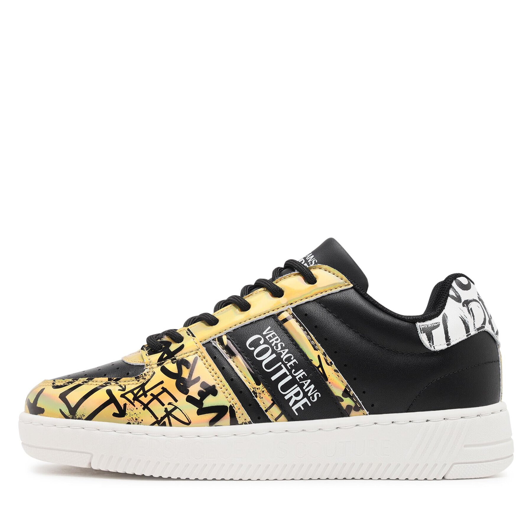 Versace Jeans Couture Sneakers 75VA3SJ7 Negru - Pled.ro