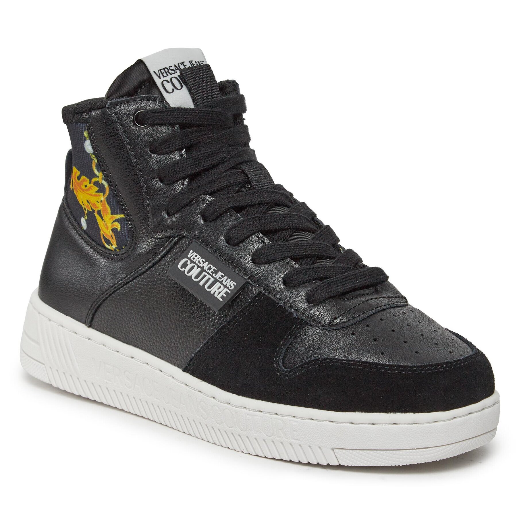 Versace Jeans Couture Sneakers 75VA3SJ9 Negru - Pled.ro