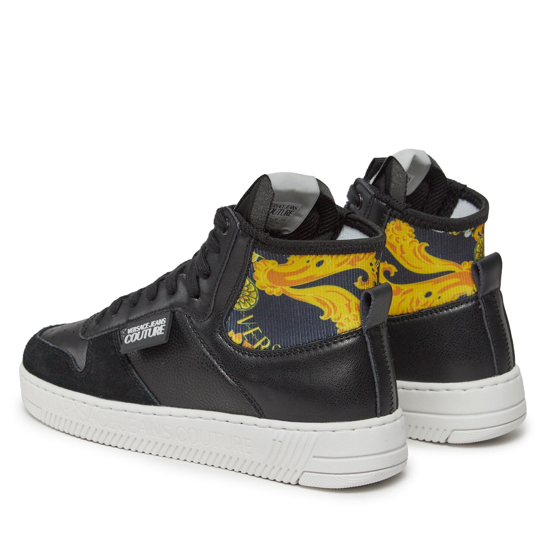 Versace Jeans Couture Sneakers 75VA3SJ9 Negru - Pled.ro