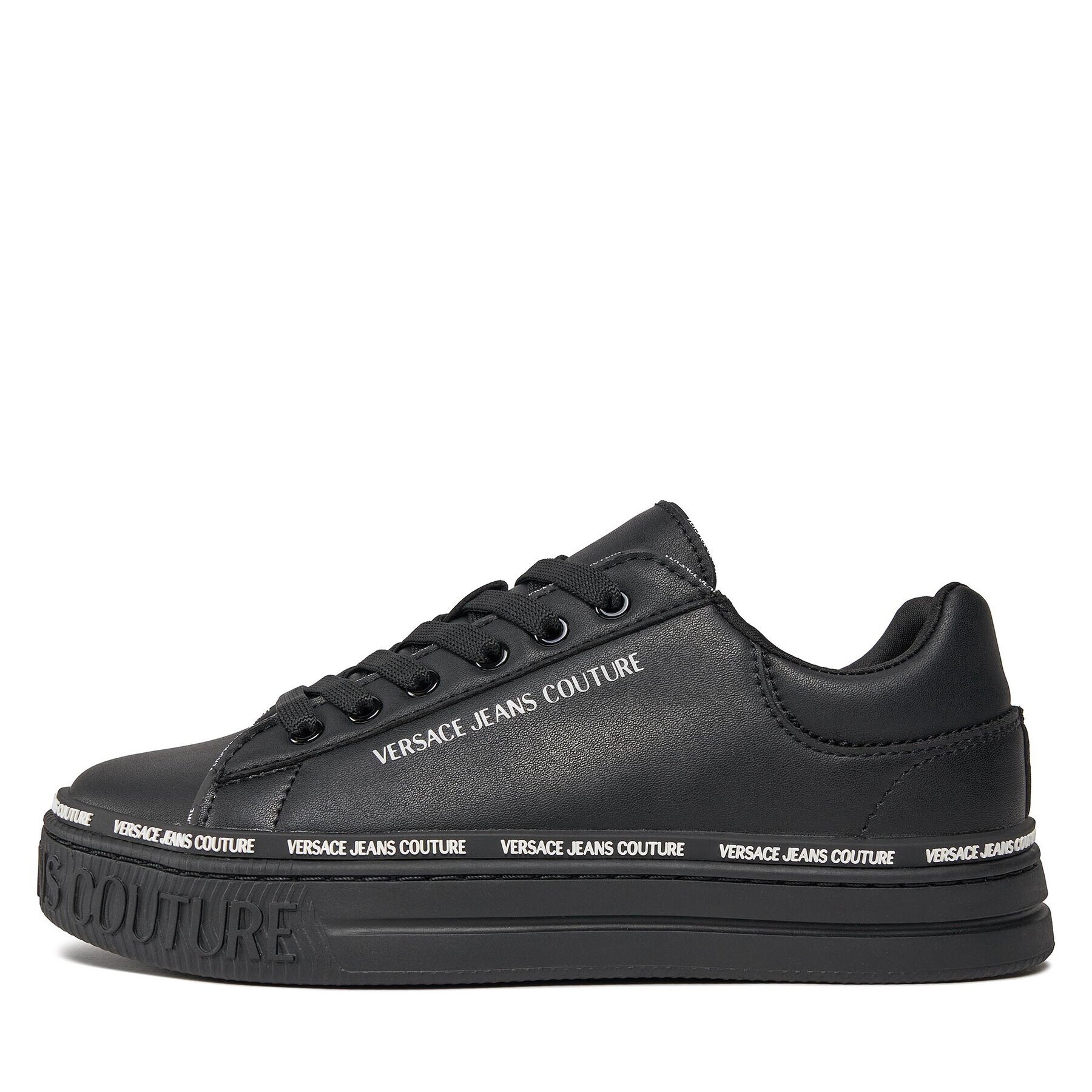 Versace Jeans Couture Sneakers 75VA3SK5 Negru - Pled.ro