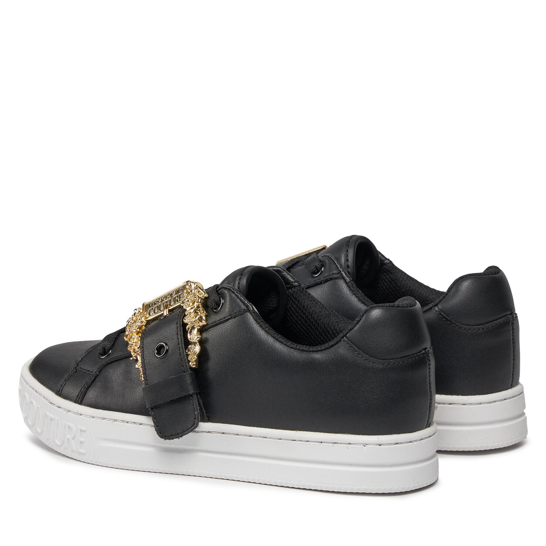 Versace Jeans Couture Sneakers 75VA3SK9 Negru - Pled.ro