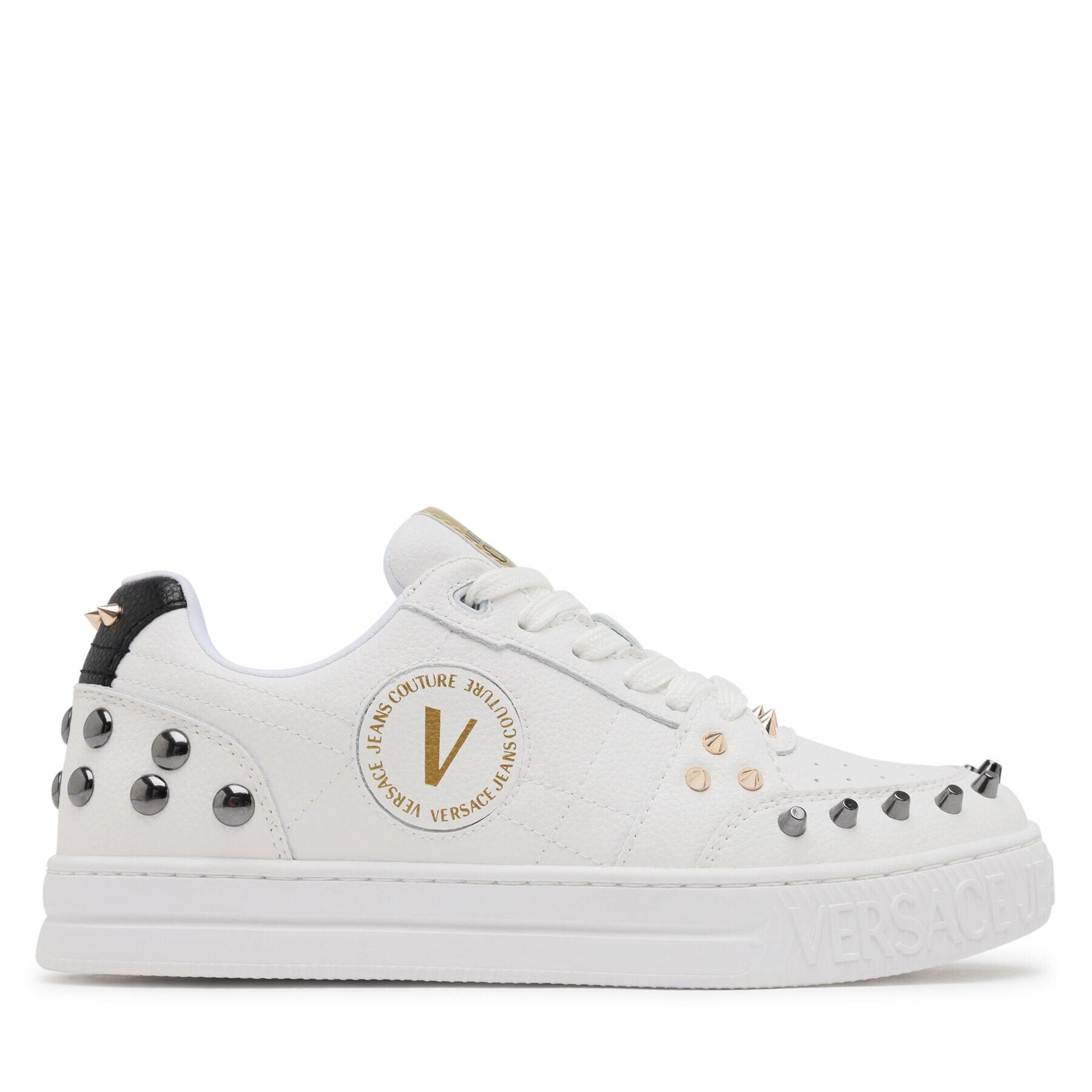 Versace Jeans Couture Sneakers 75VA3SKC Alb - Pled.ro