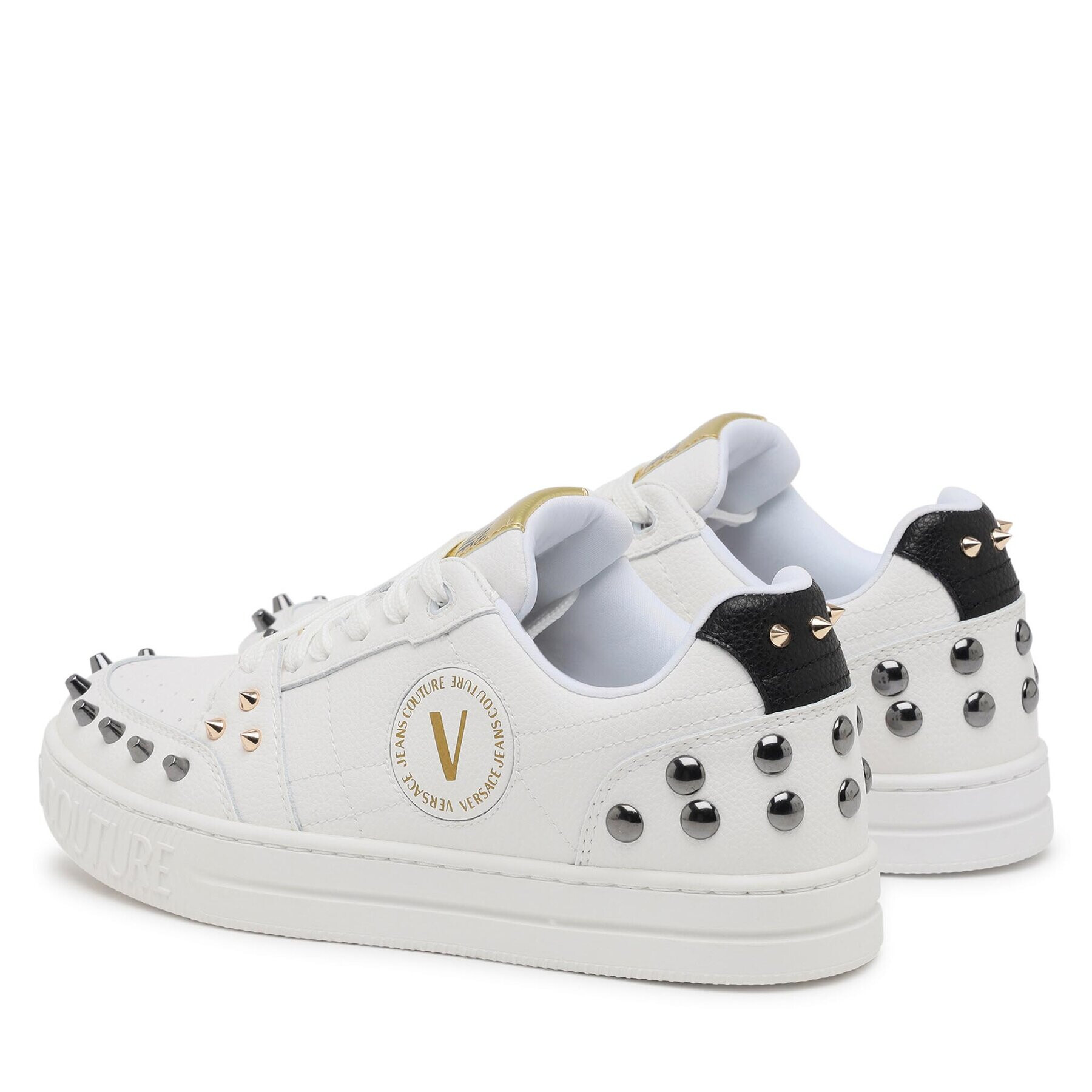 Versace Jeans Couture Sneakers 75VA3SKC Alb - Pled.ro