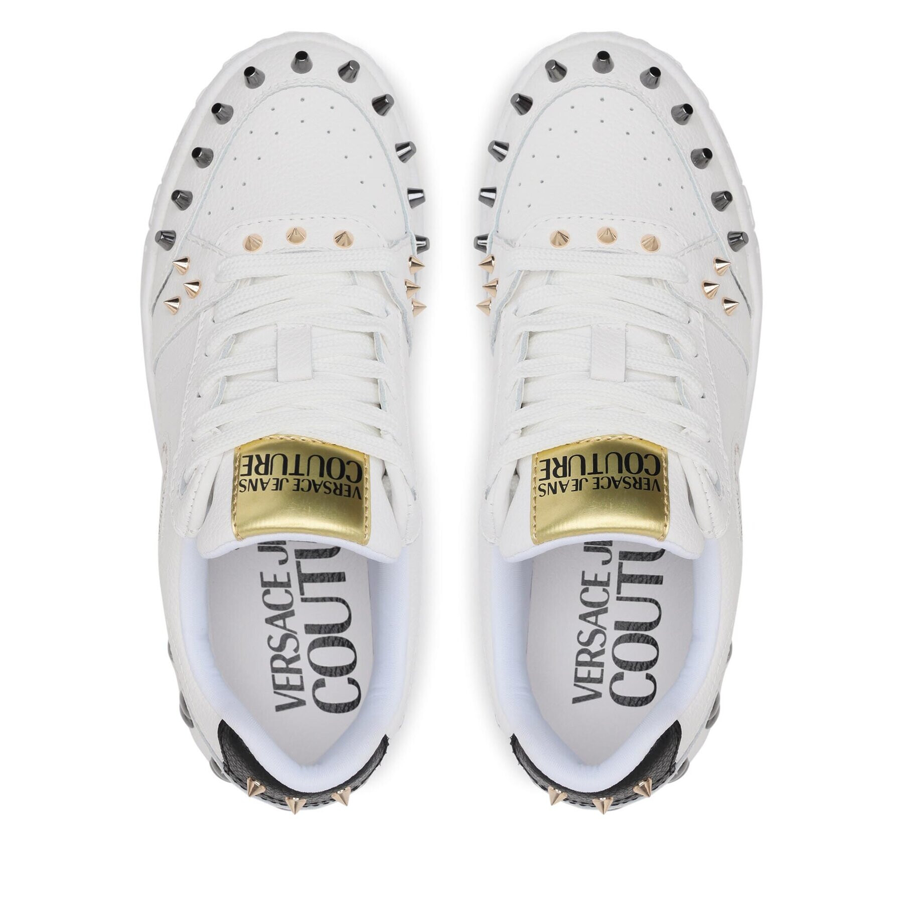 Versace Jeans Couture Sneakers 75VA3SKC Alb - Pled.ro