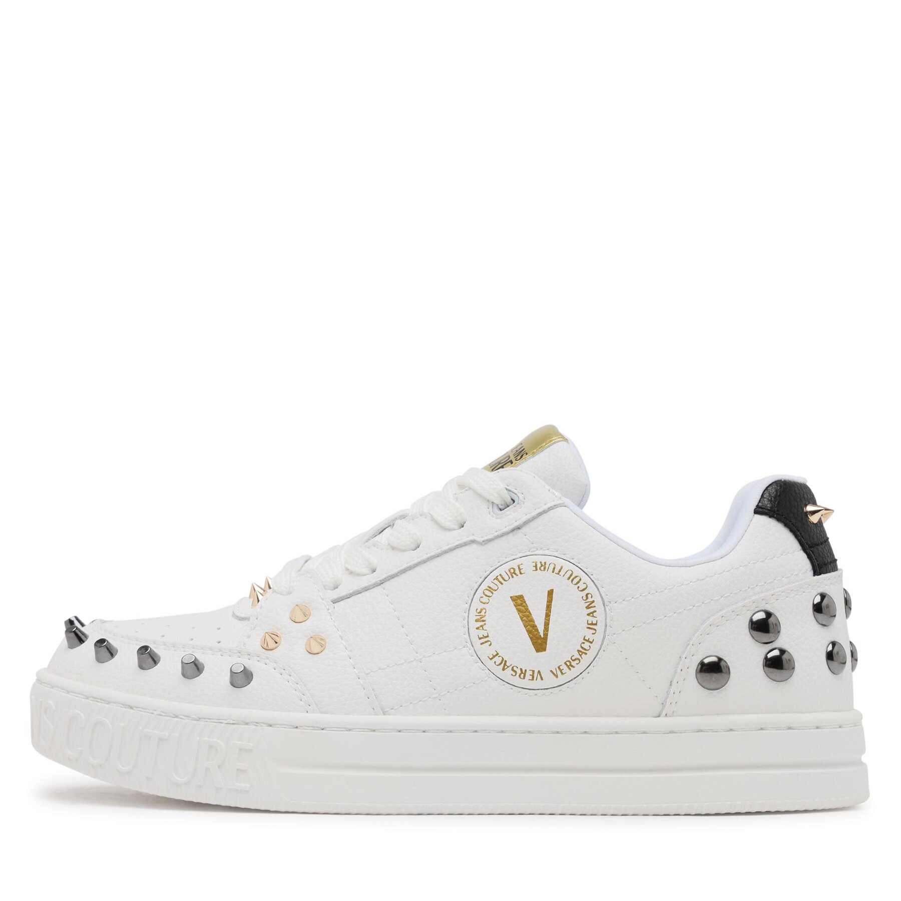 Versace Jeans Couture Sneakers 75VA3SKC Alb - Pled.ro