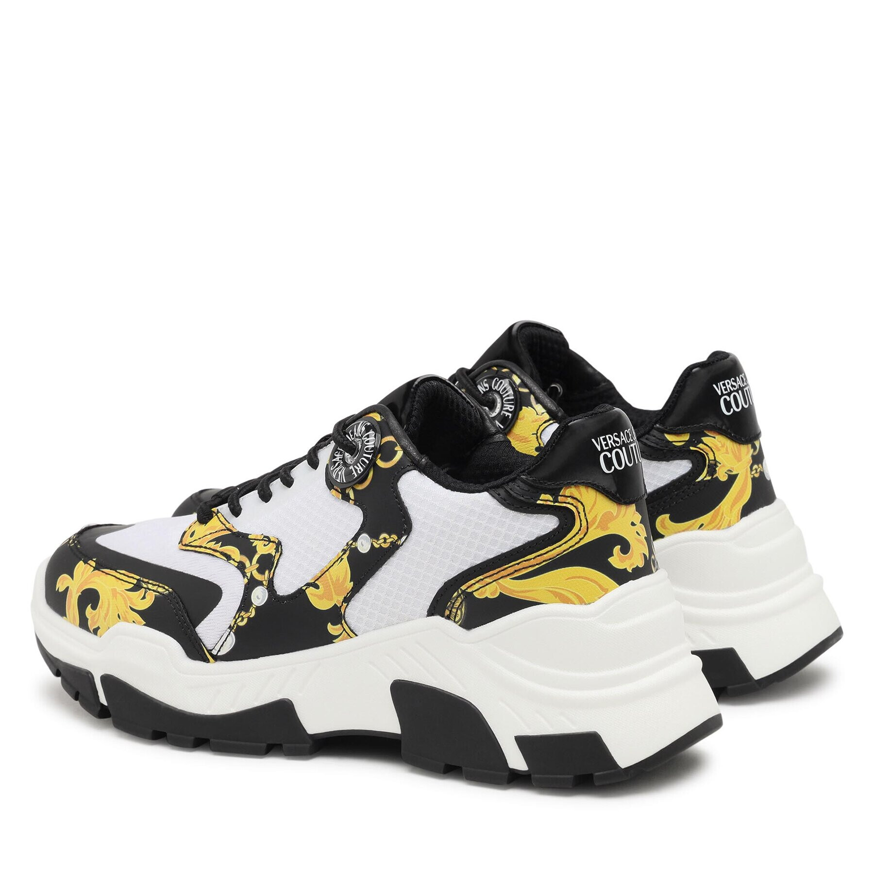 Versace Jeans Couture Sneakers 75VA3SP1 Alb - Pled.ro