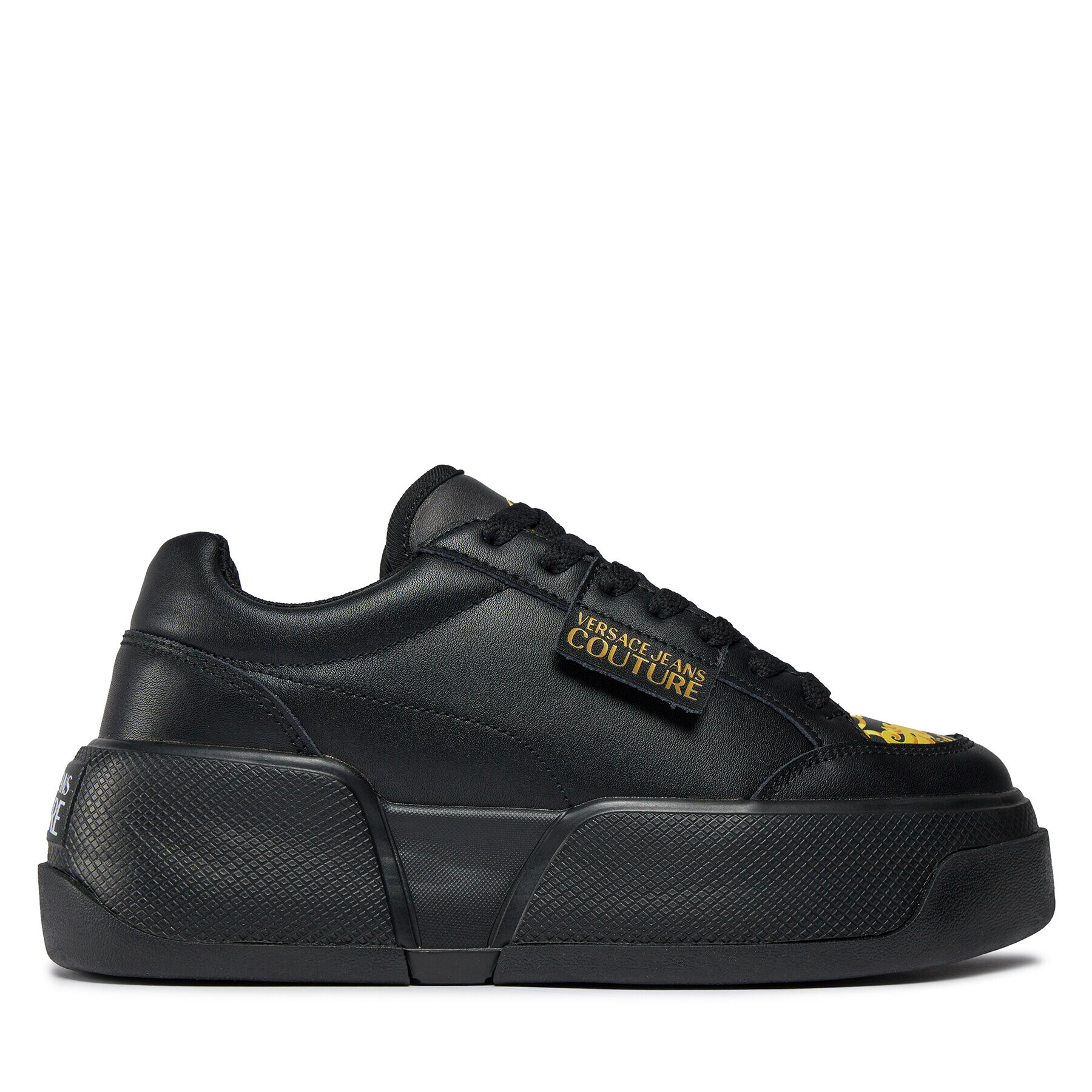 Versace Jeans Couture Sneakers 75VA3ST2 Negru - Pled.ro