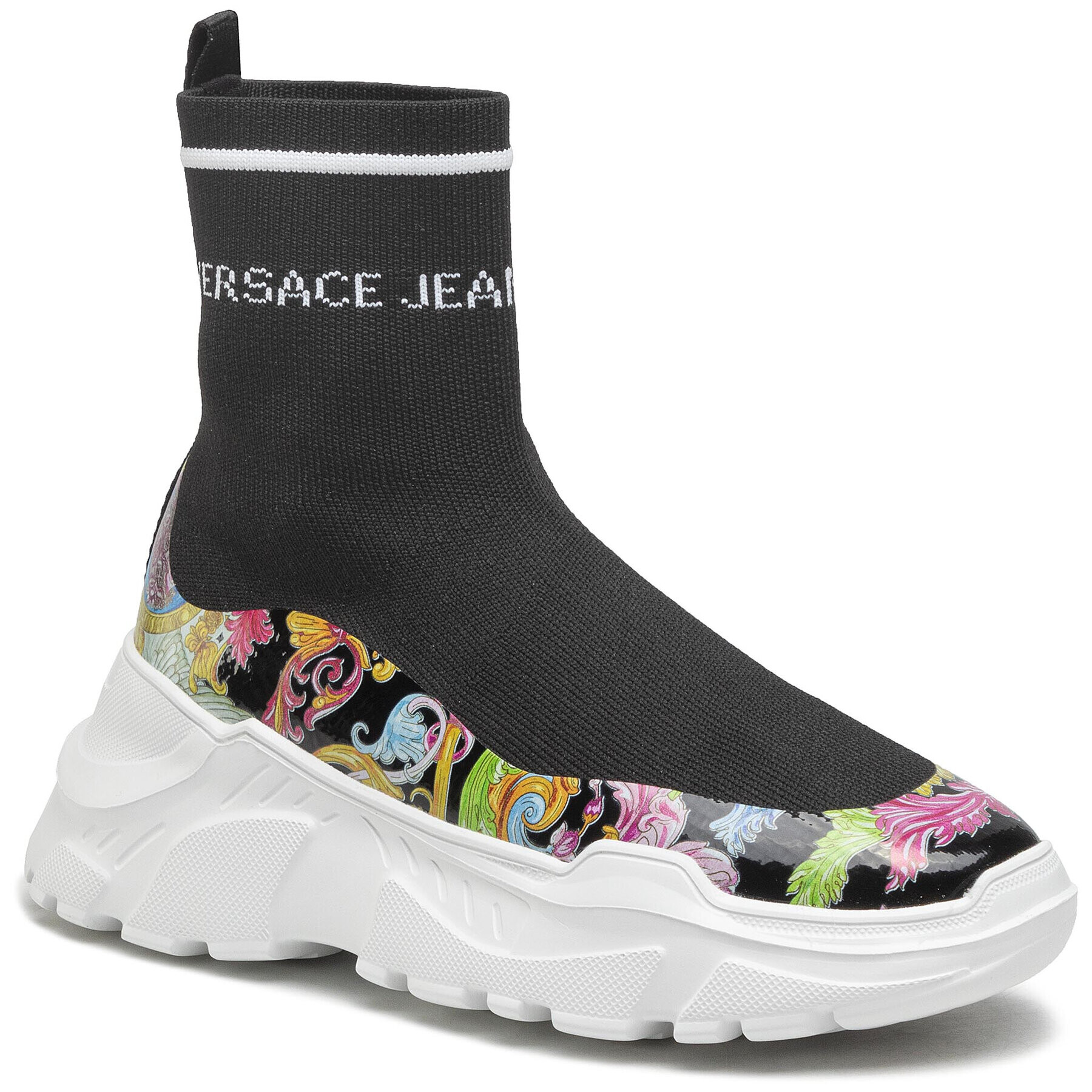 Versace Jeans Couture Sneakers E0VWASC5 Negru - Pled.ro