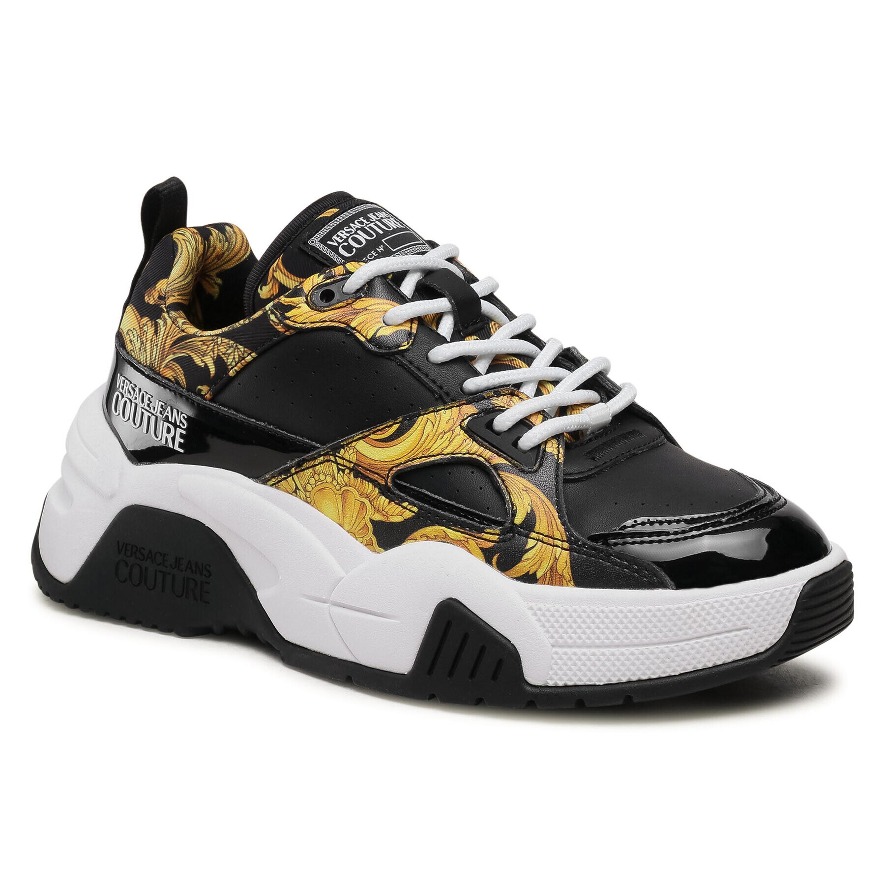 Versace Jeans Couture Sneakers E0VWASF3 Negru - Pled.ro