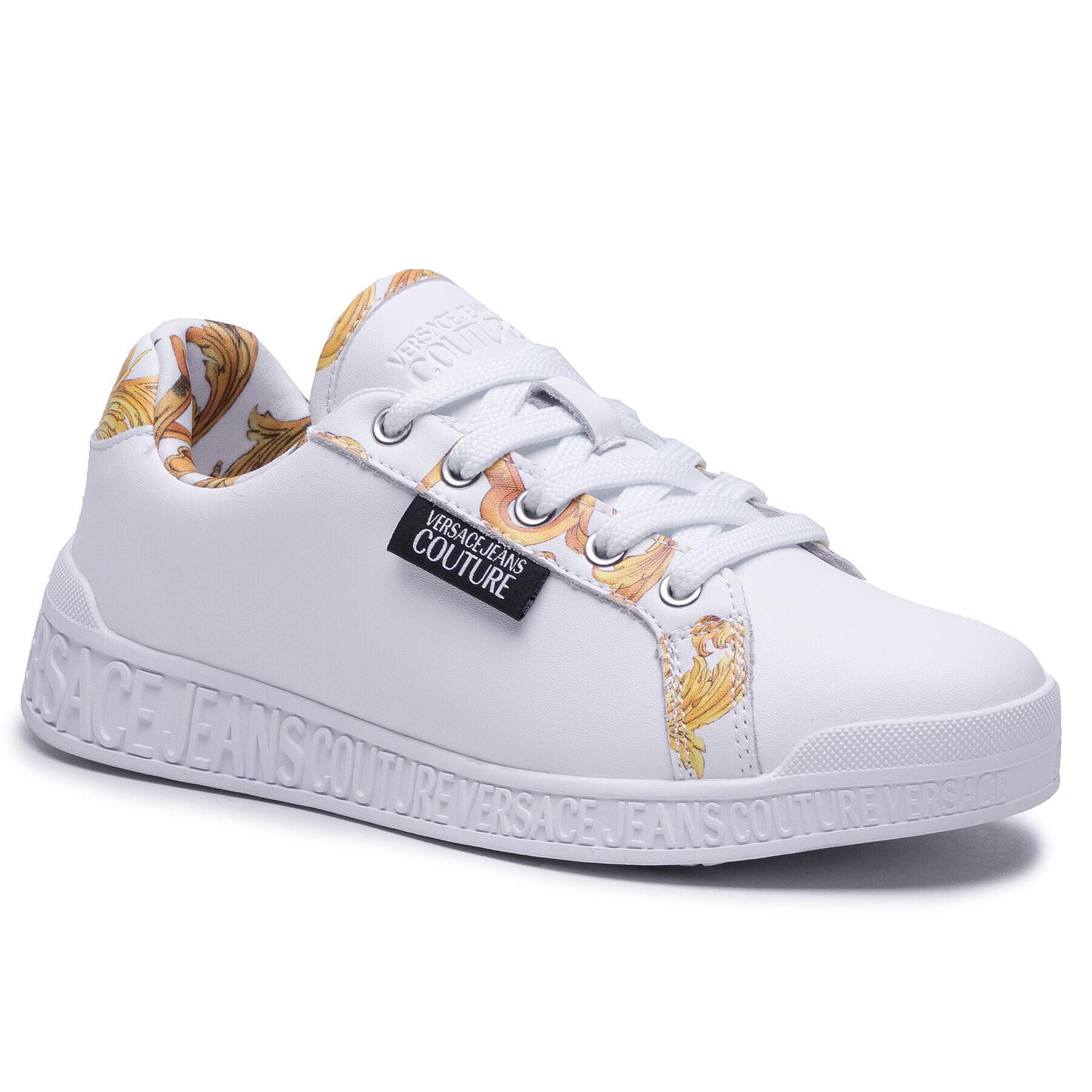 Versace Jeans Couture Sneakers E0VWASP1 Alb - Pled.ro