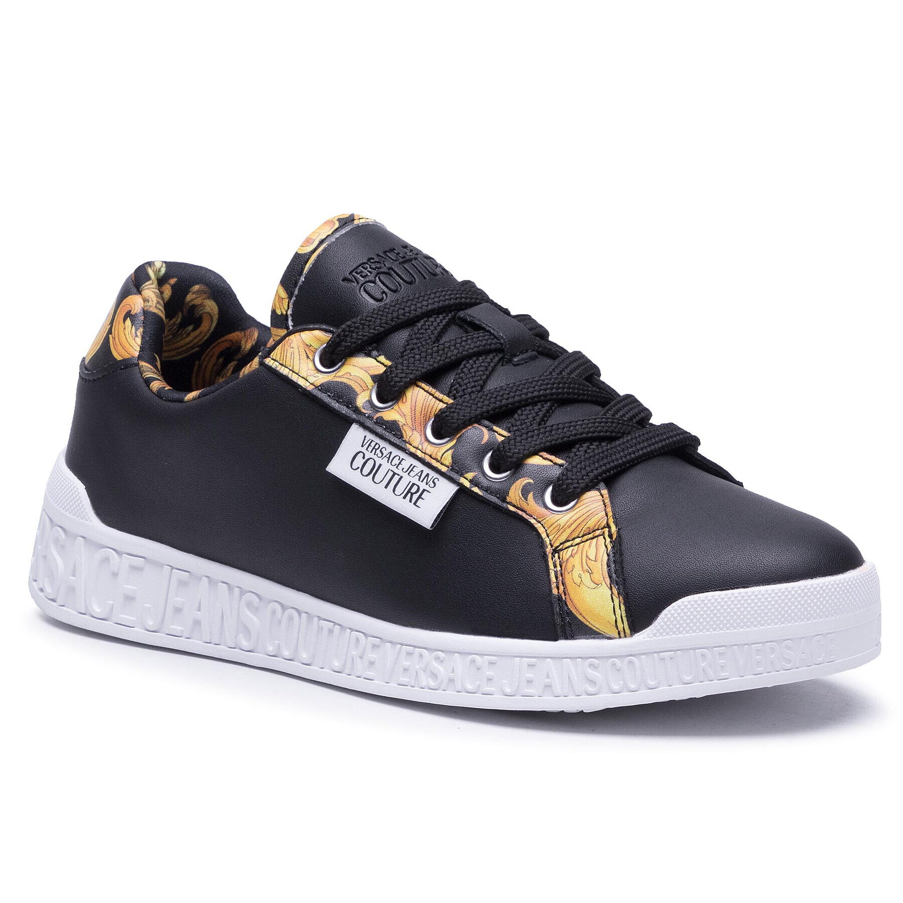 Versace Jeans Couture Sneakers E0VWASP1 Negru - Pled.ro