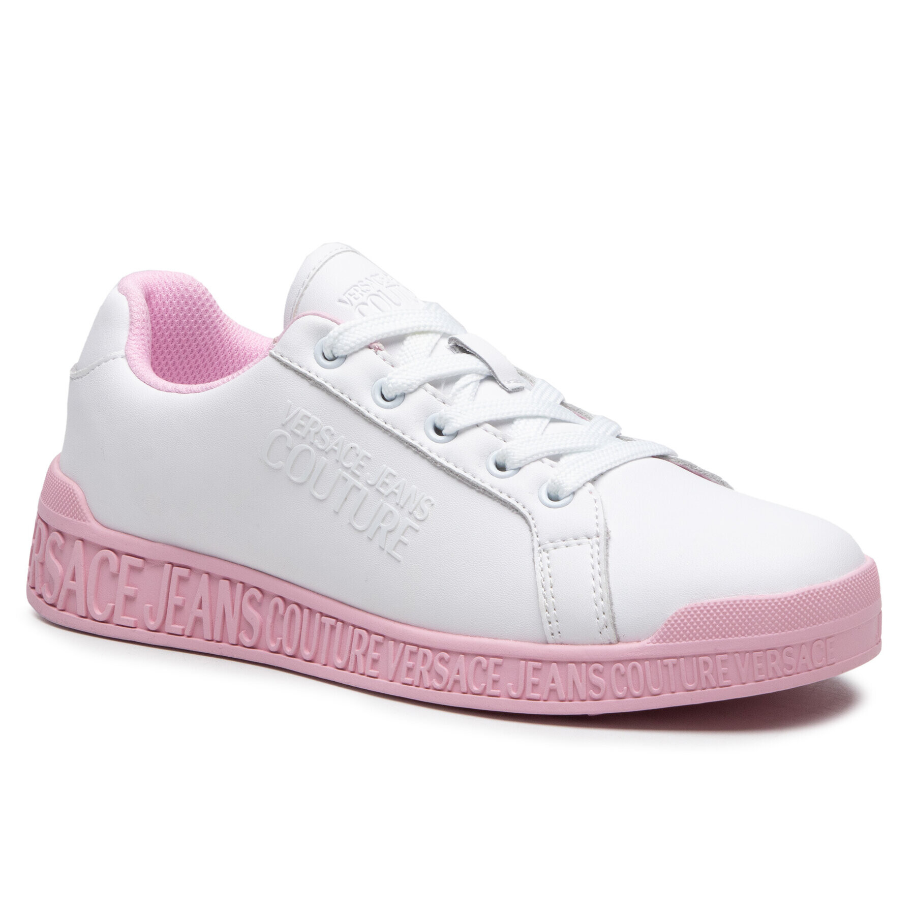 Versace Jeans Couture Sneakers E0VWASP8 Alb - Pled.ro