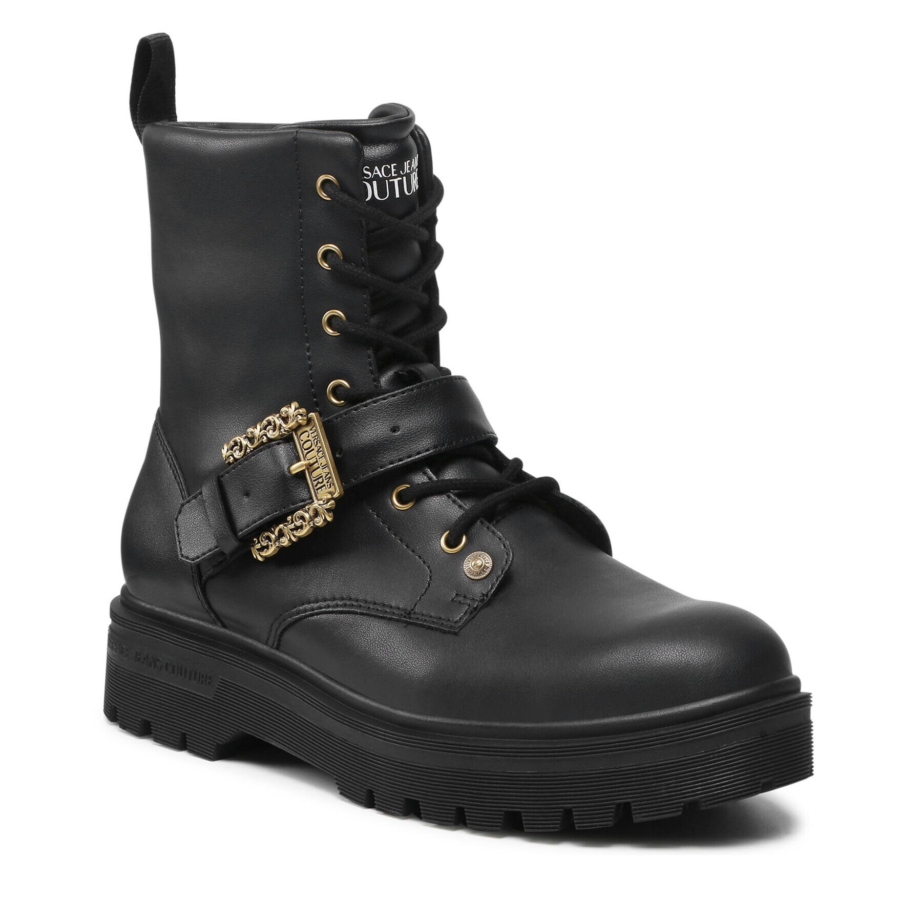 Versace Jeans Couture Trappers 71YA3S33 Negru - Pled.ro