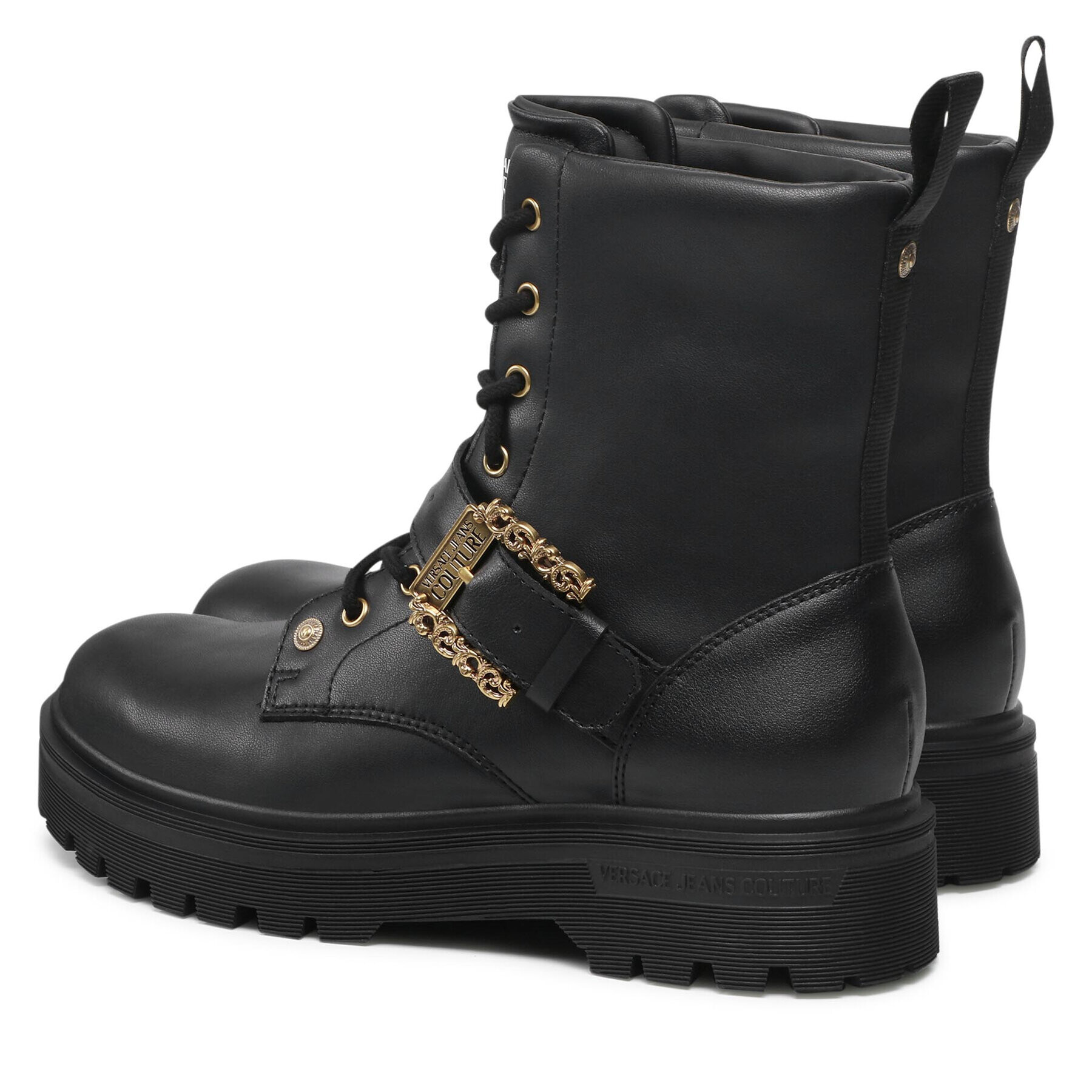 Versace Jeans Couture Trappers 71YA3S33 Negru - Pled.ro