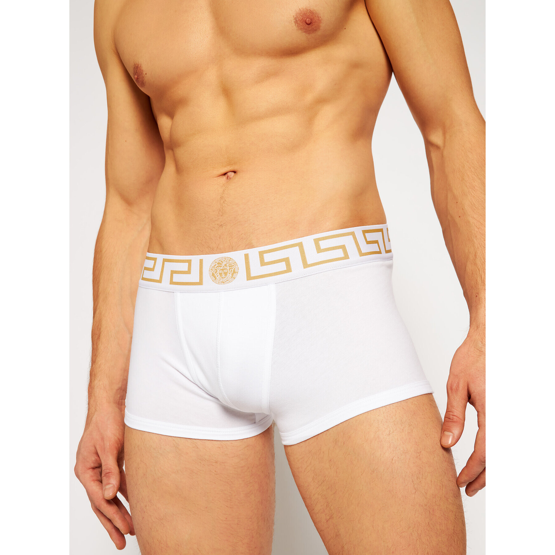 Versace Set 3 perechi de boxeri Greca AU10326 Colorat - Pled.ro