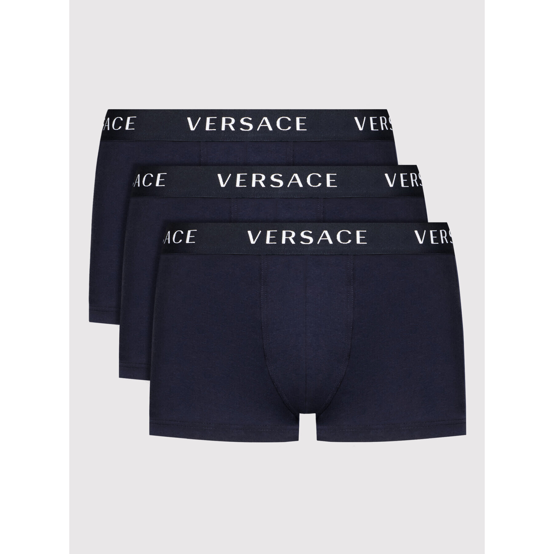 Versace Set 3 perechi de boxeri Parigamba AU04320 Bleumarin - Pled.ro