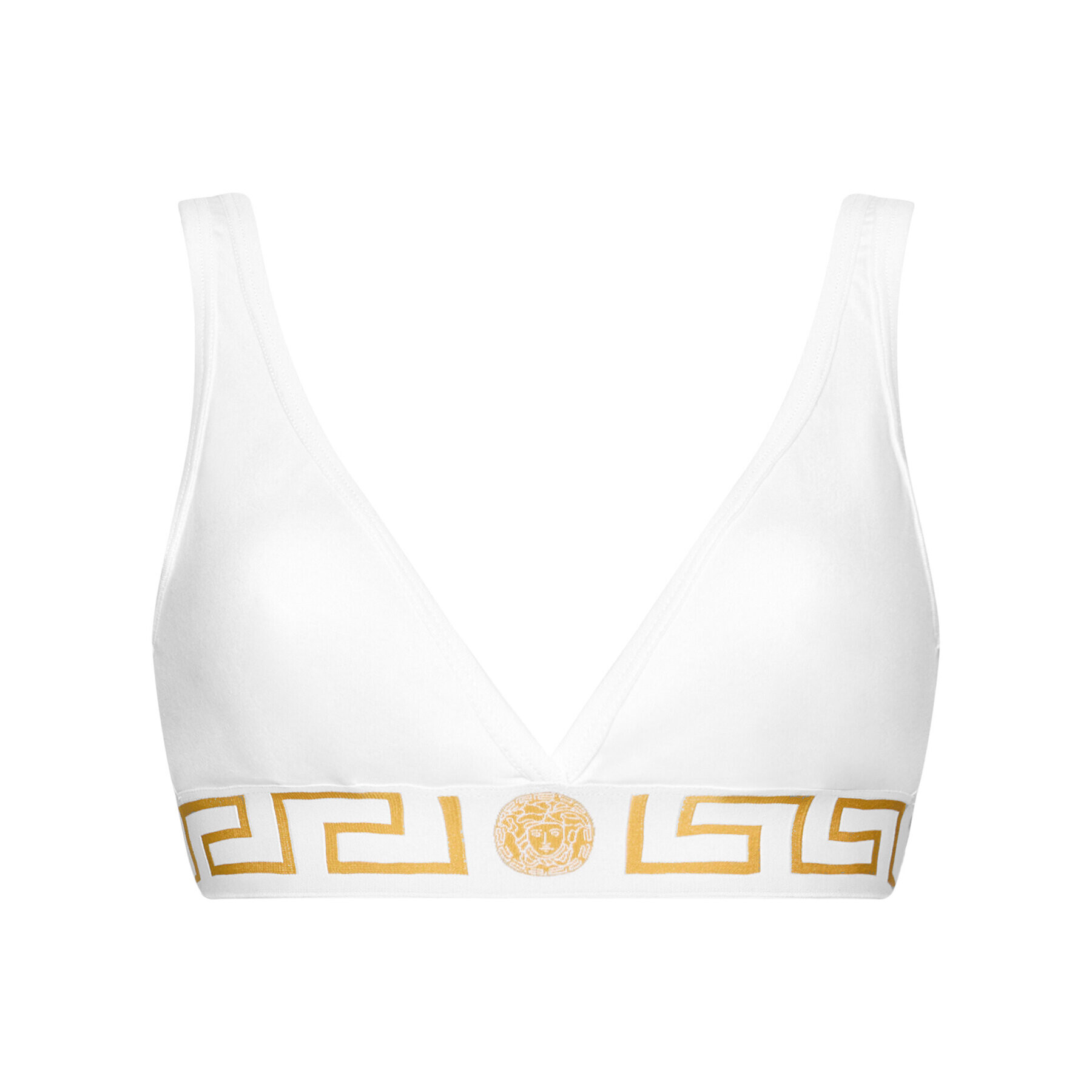 Versace Sutien Bralette Donna AUD01047 Alb - Pled.ro