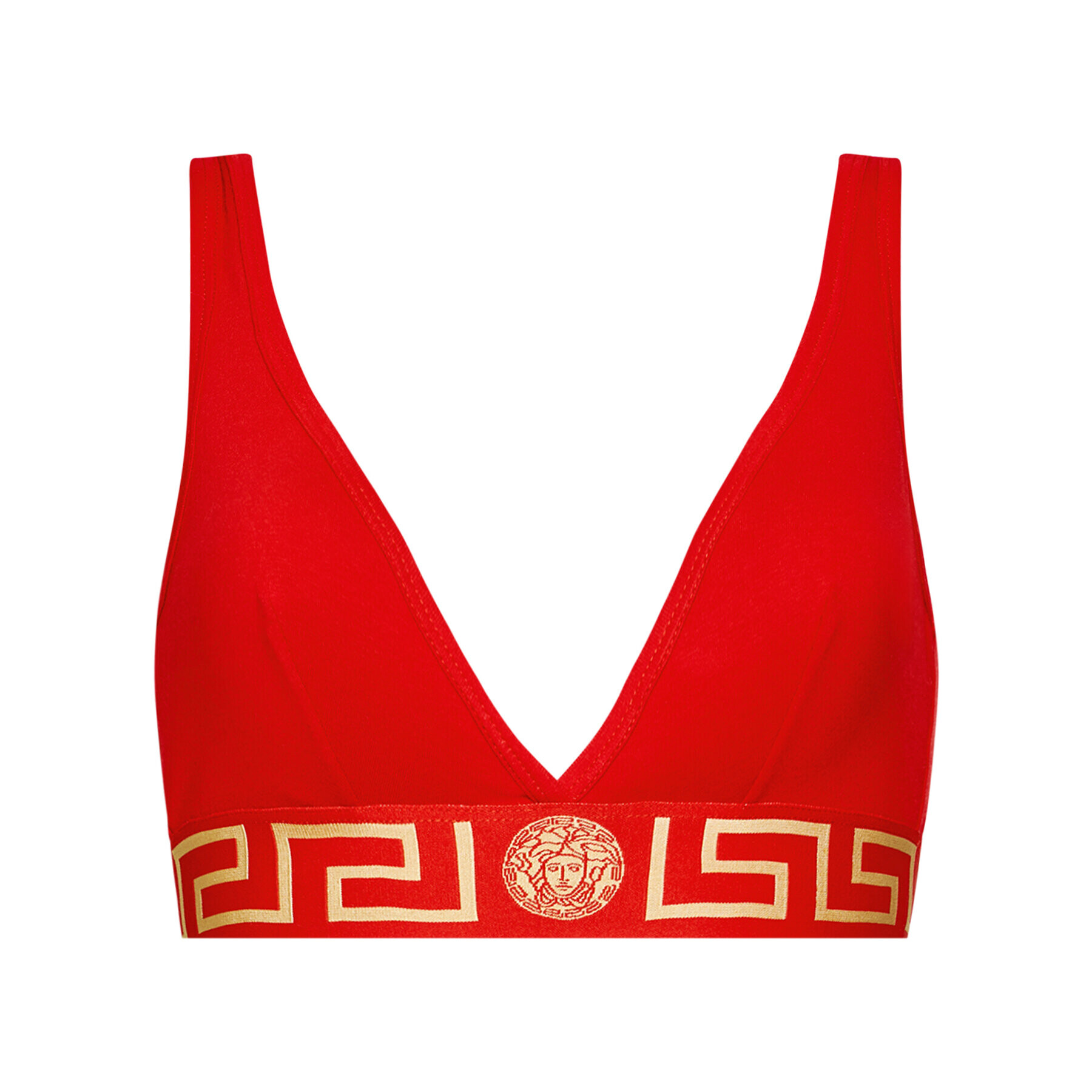 Versace Sutien Bralette Donna AUD01047 Roșu - Pled.ro