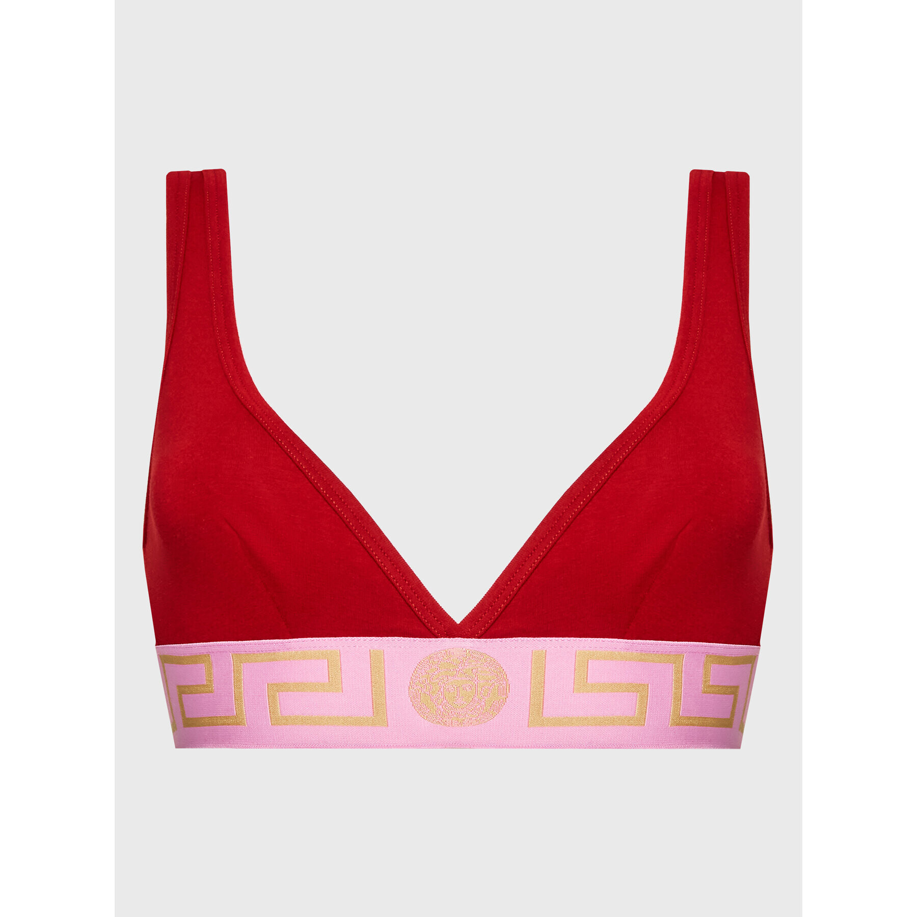 Versace Sutien Bralette Donna AUD01047 Roșu - Pled.ro