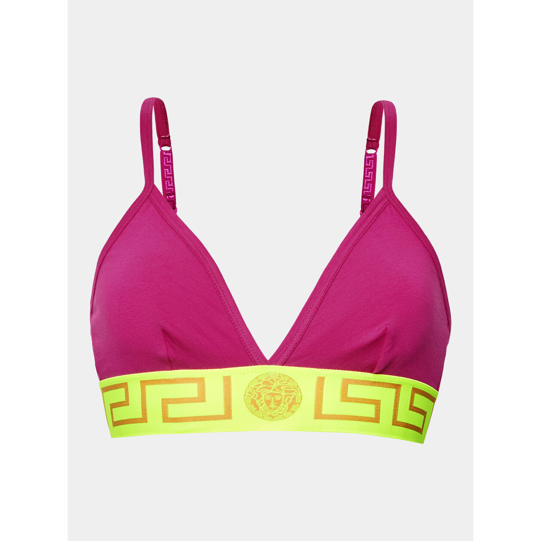 Versace Sutien Bralette Greca 1000656 Roz - Pled.ro