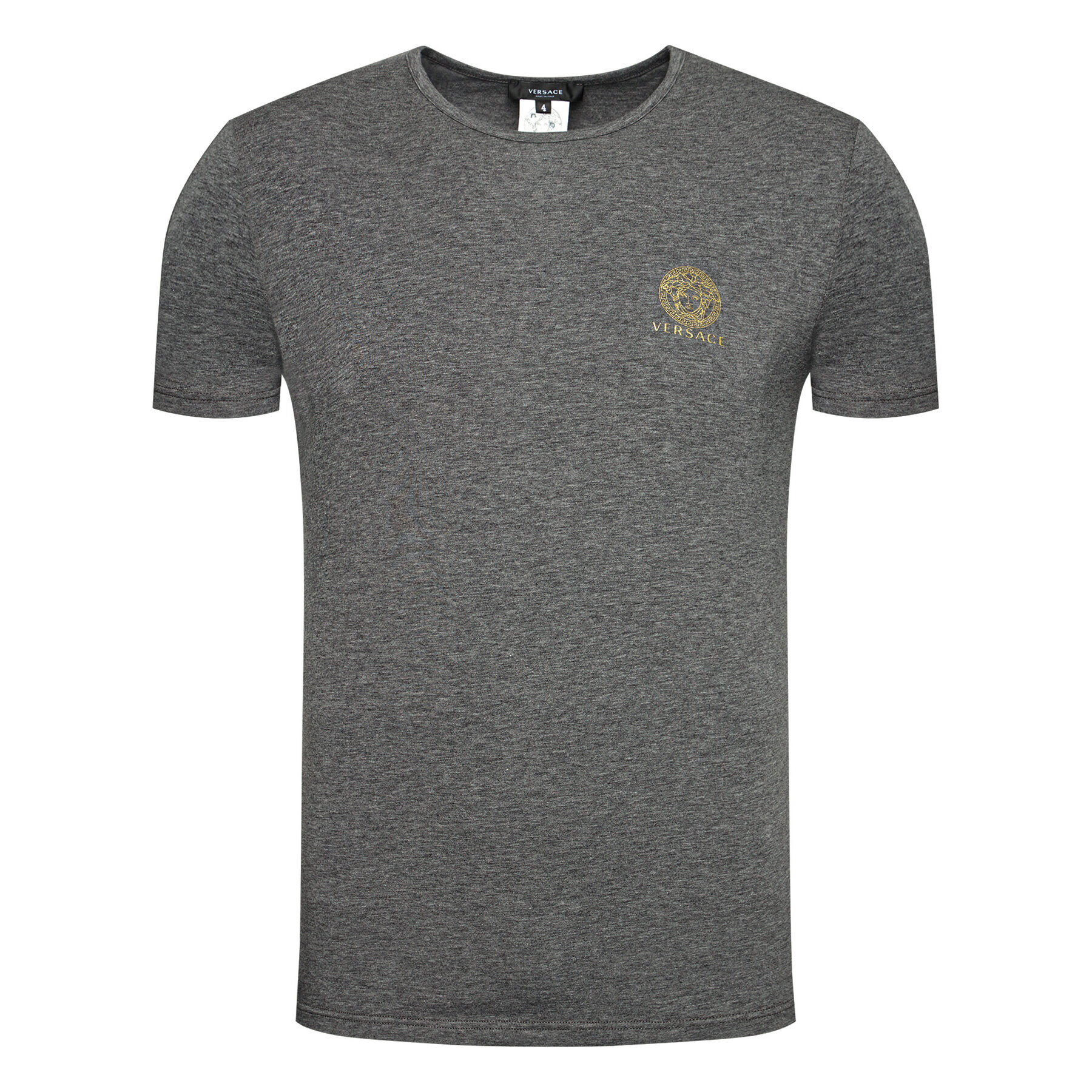 Versace Tricou Medusa AUU01005 Gri Regular Fit - Pled.ro