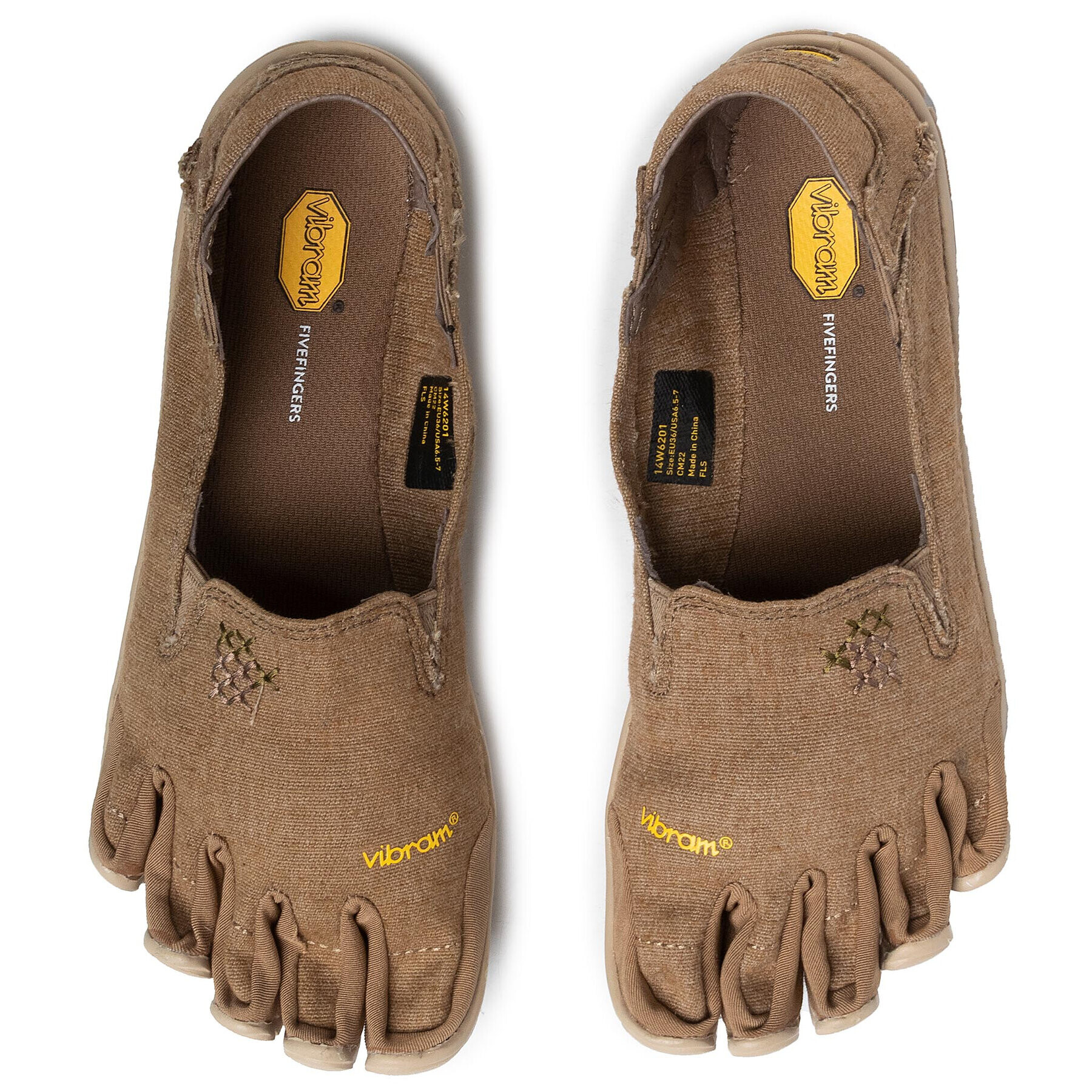 Vibram Fivefingers Pantofi Cvt-Hemp 14W6201 Verde - Pled.ro