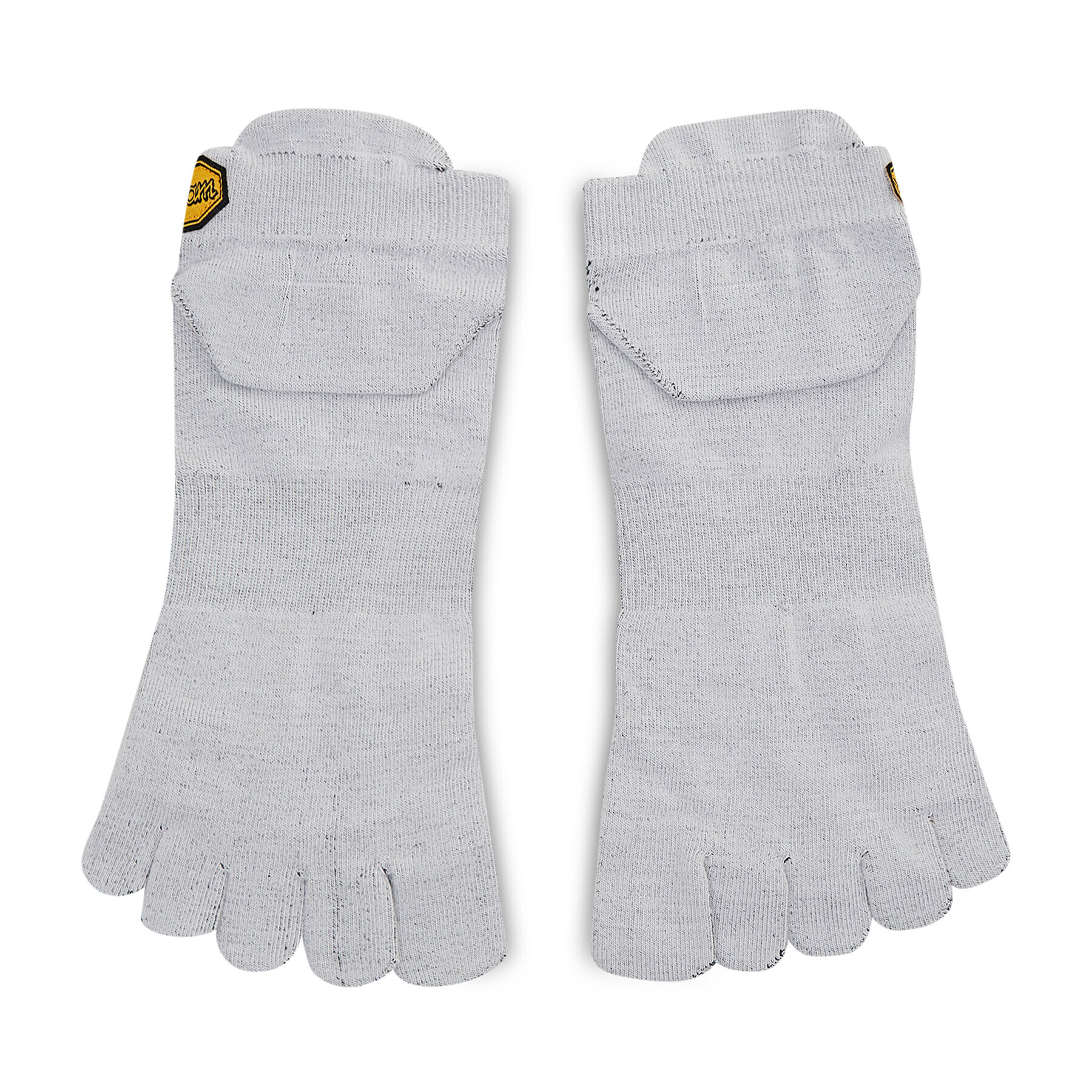 Vibram Fivefingers Set de 2 perechi de șosete medii unisex Athletic No Show S21N24P Gri - Pled.ro