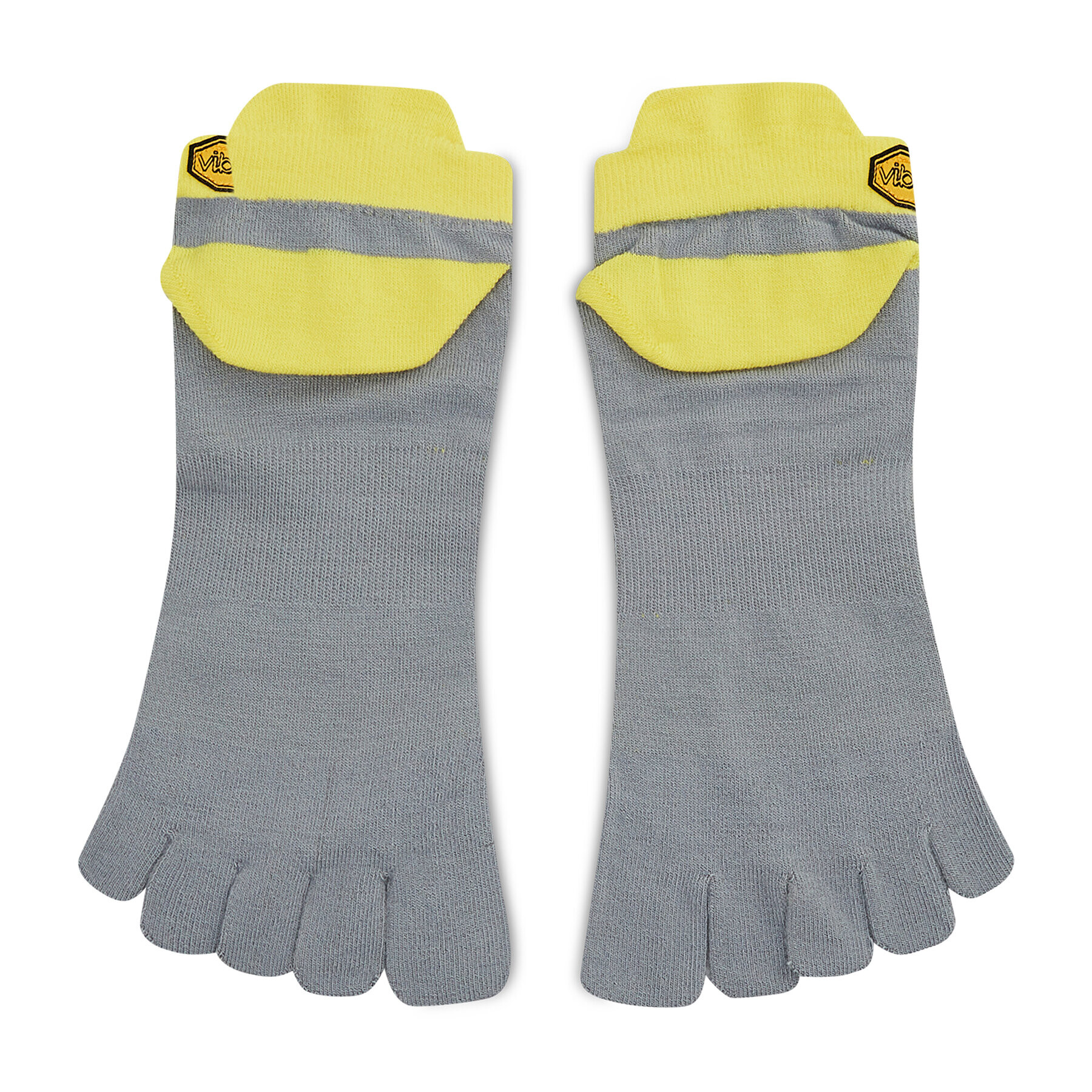 Vibram Fivefingers Set de 2 perechi de șosete medii unisex Athletic No Show S21N24P Gri - Pled.ro