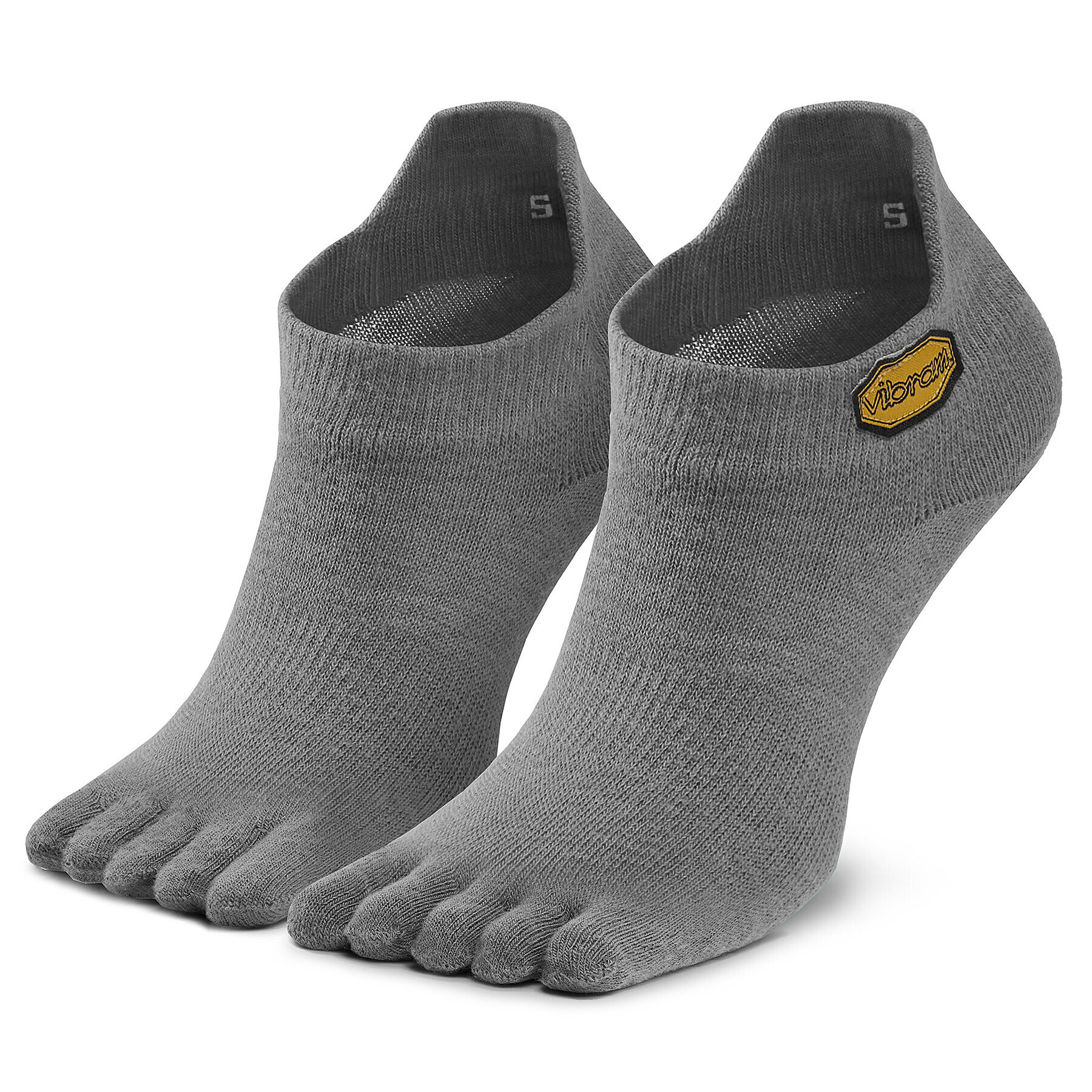 Vibram Fivefingers Șosete Medii Unisex Athletic No Show S15N03 Gri - Pled.ro