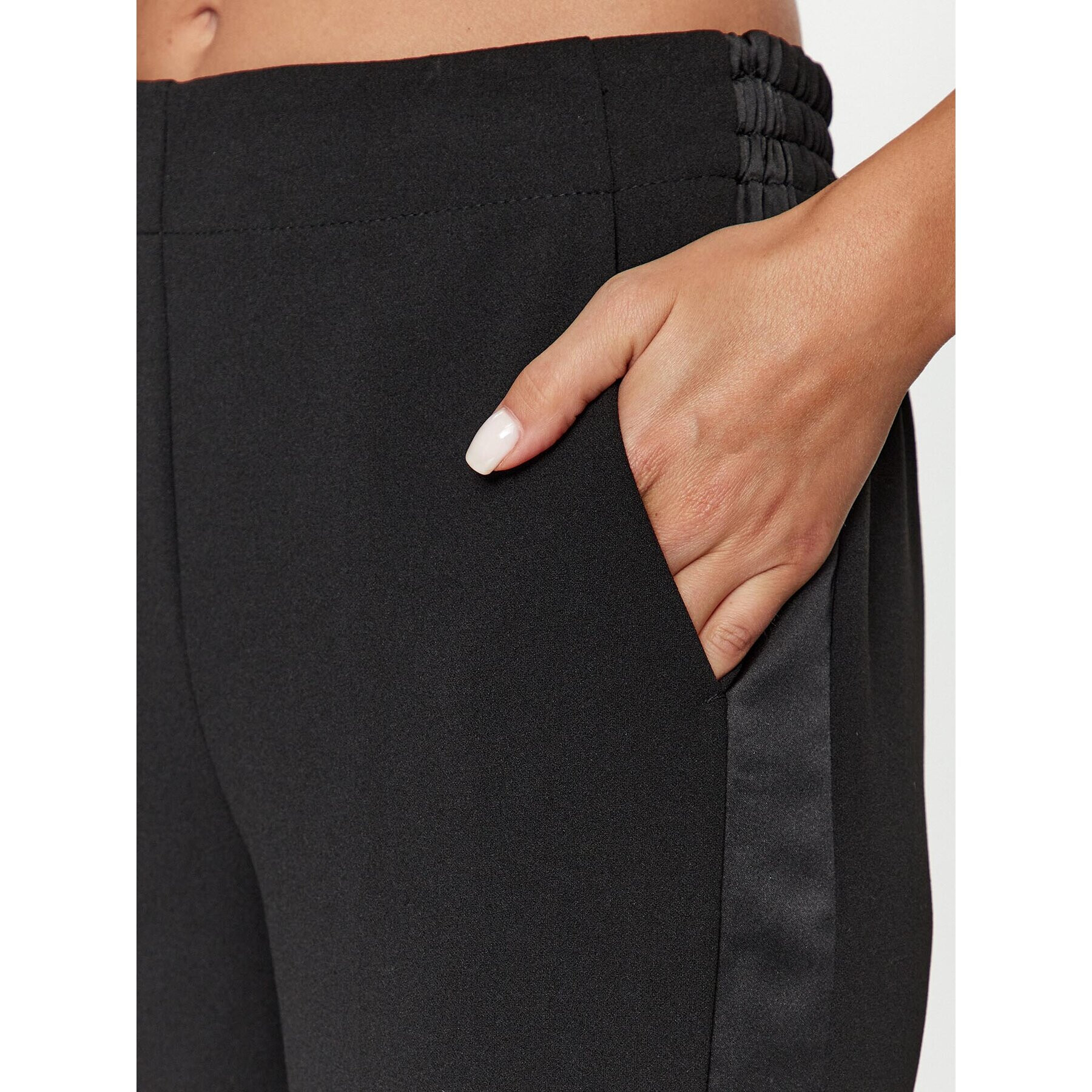 ViCOLO Pantaloni din material TR0251 Negru Regular Fit - Pled.ro