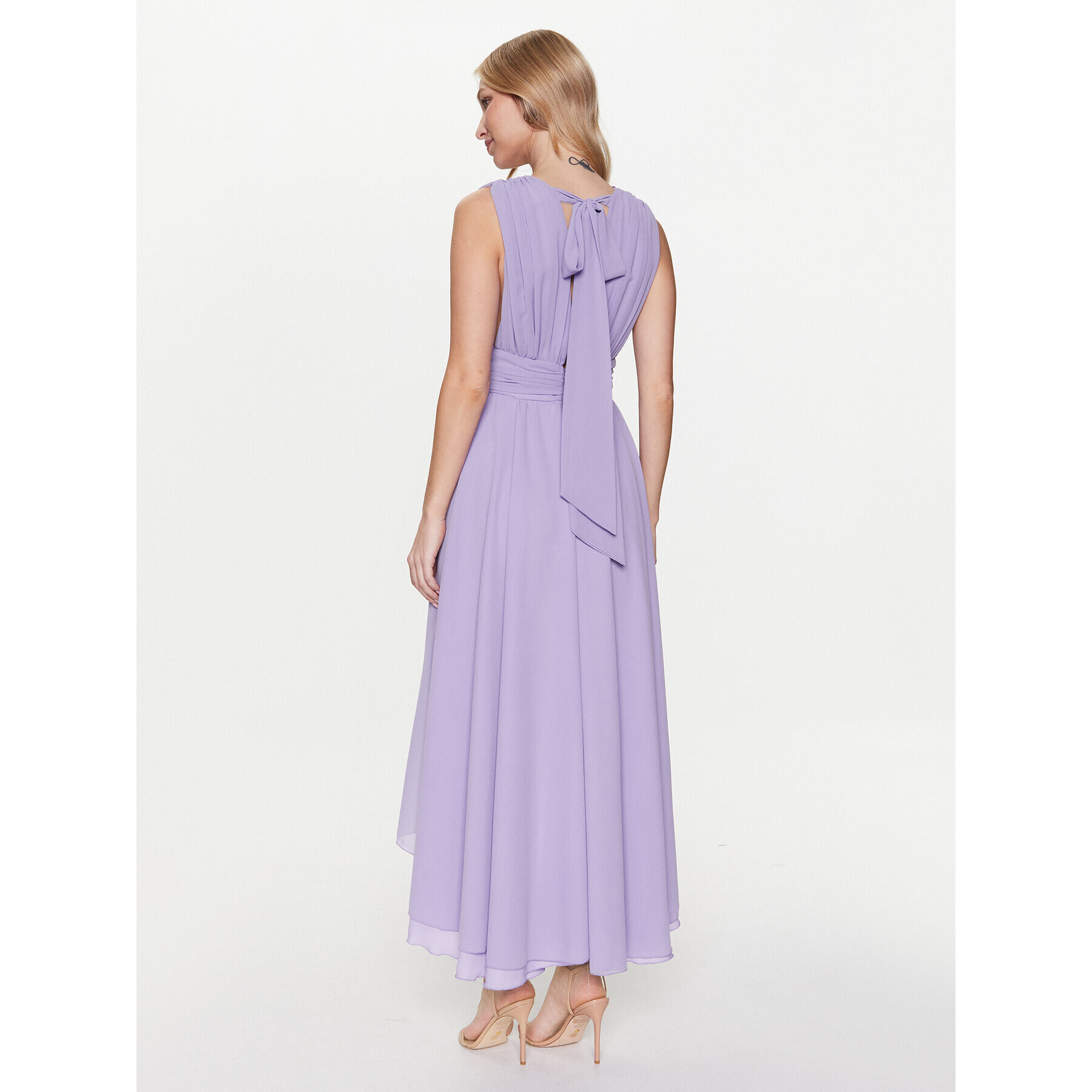 ViCOLO Rochie cocktail TE0064 Violet Regular Fit - Pled.ro