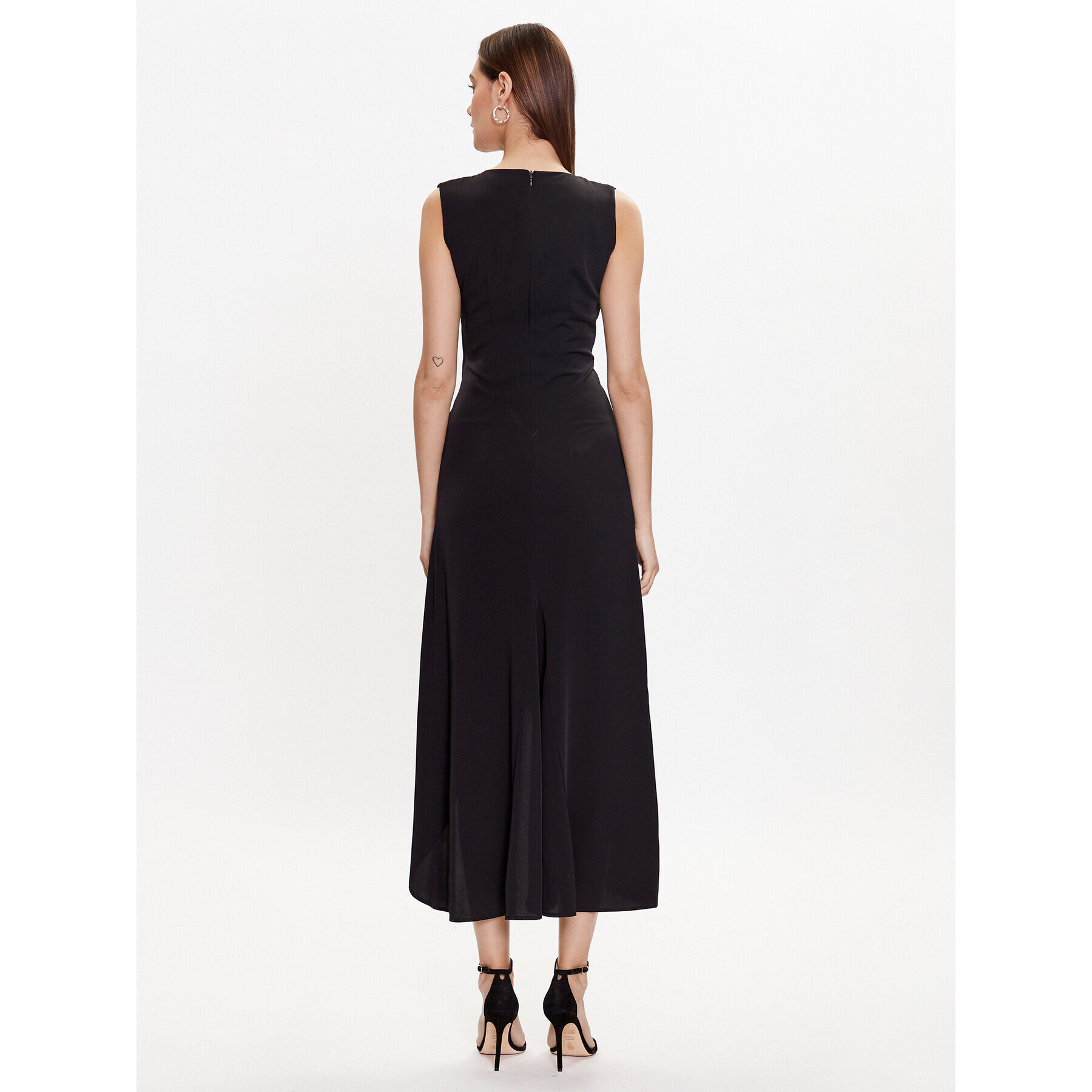 ViCOLO Rochie cocktail TE0027 Negru Regular Fit - Pled.ro