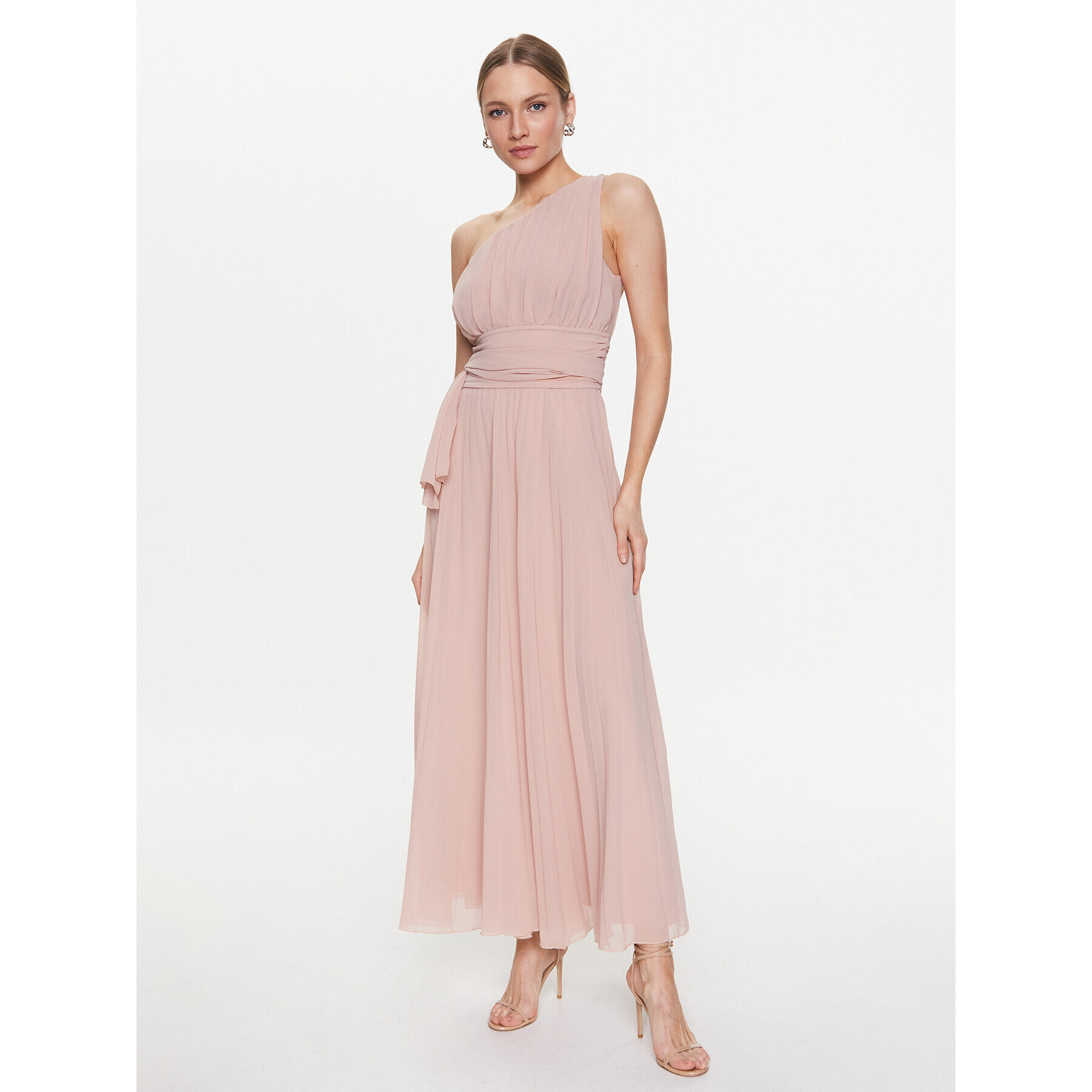 ViCOLO Rochie de seară TE0032 Bej Regular Fit - Pled.ro