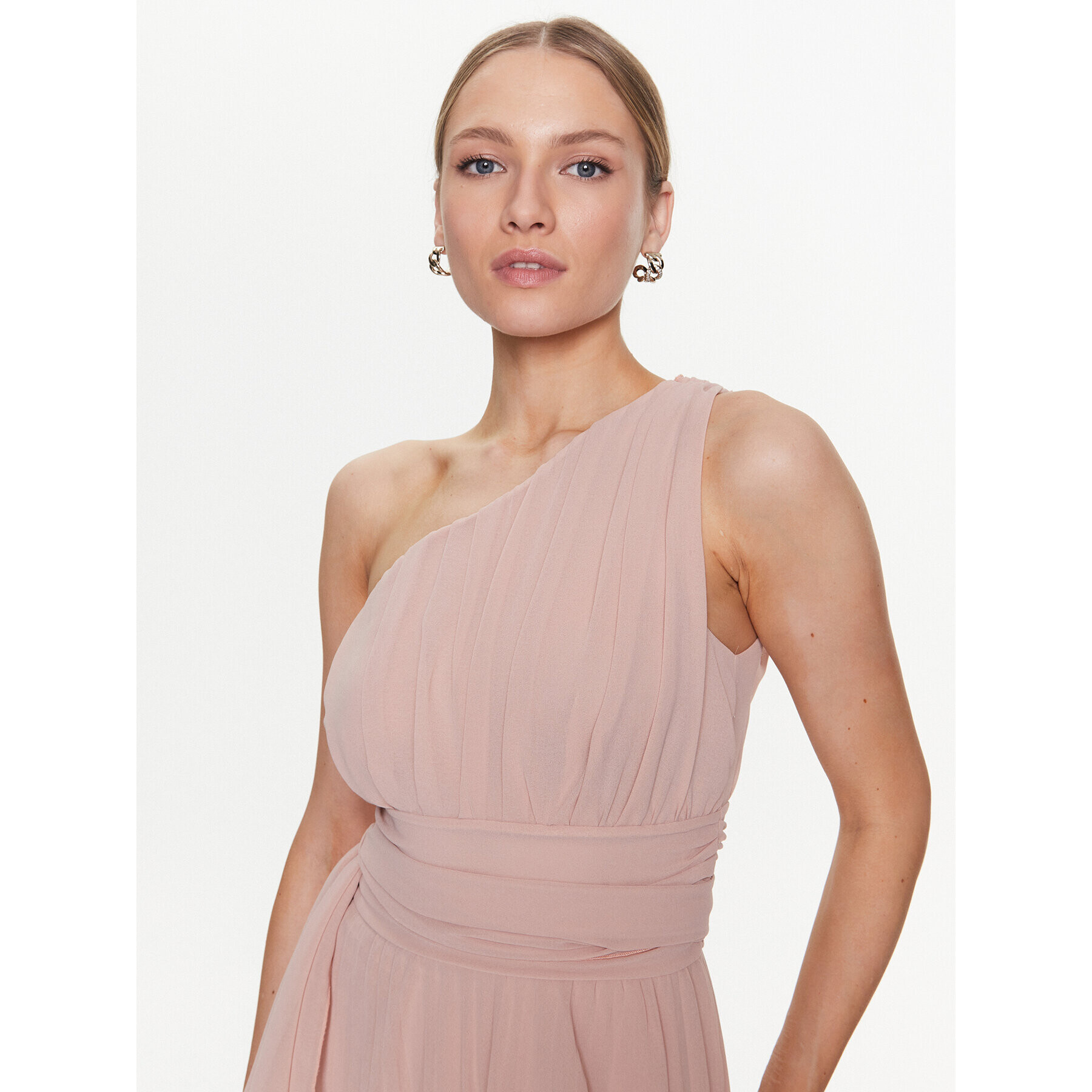 ViCOLO Rochie de seară TE0032 Bej Regular Fit - Pled.ro