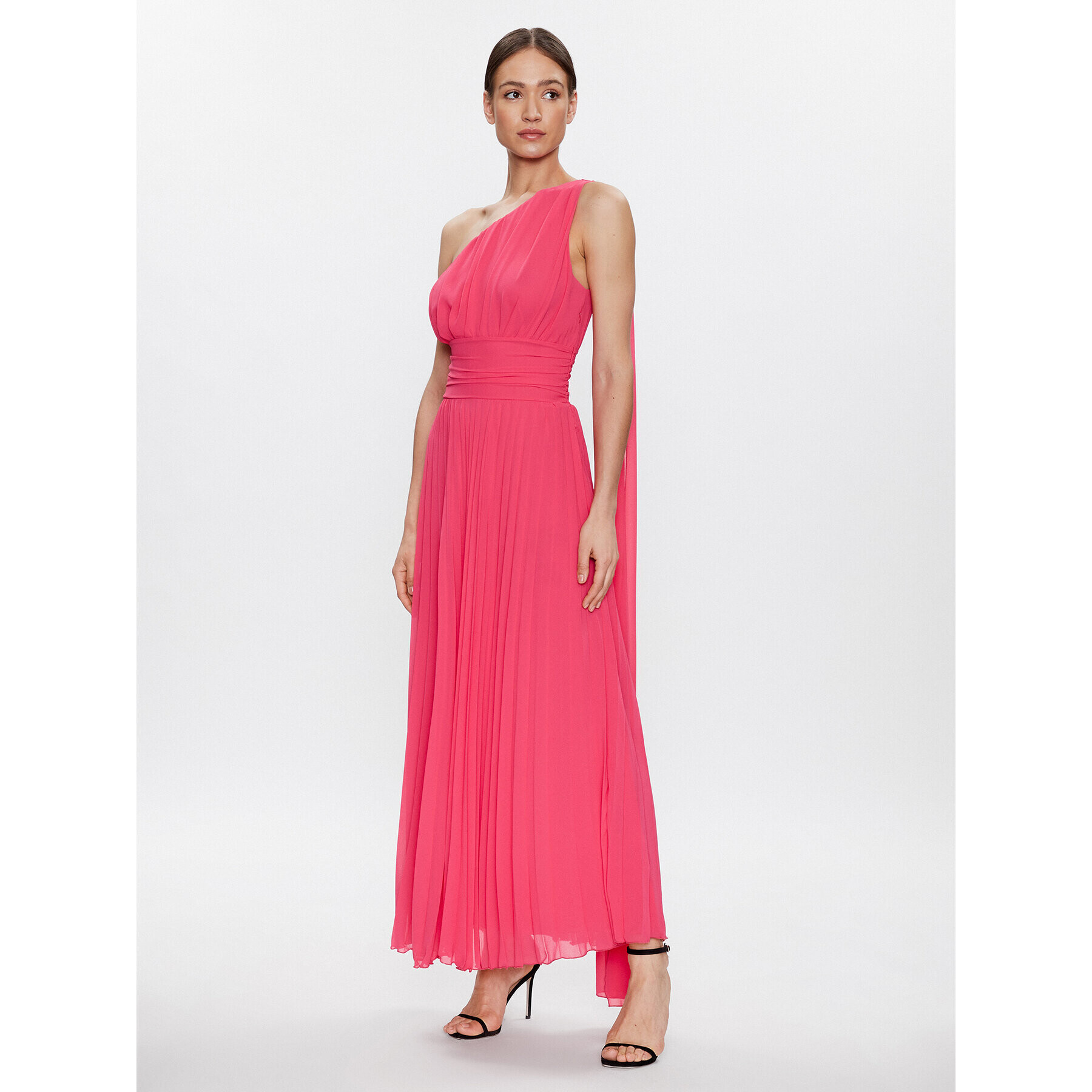 ViCOLO Rochie de seară TE0032 Roz Regular Fit - Pled.ro