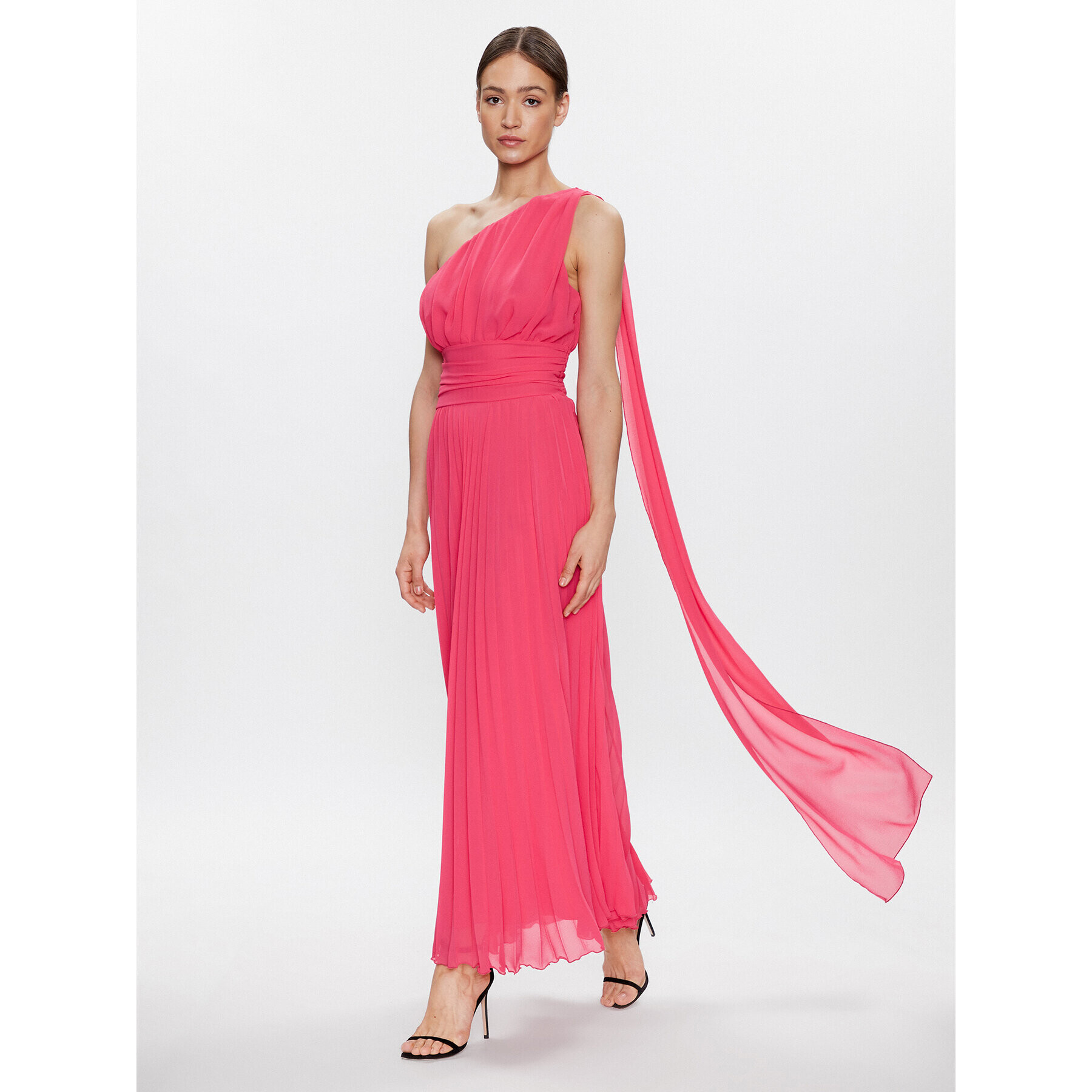 ViCOLO Rochie de seară TE0032 Roz Regular Fit - Pled.ro